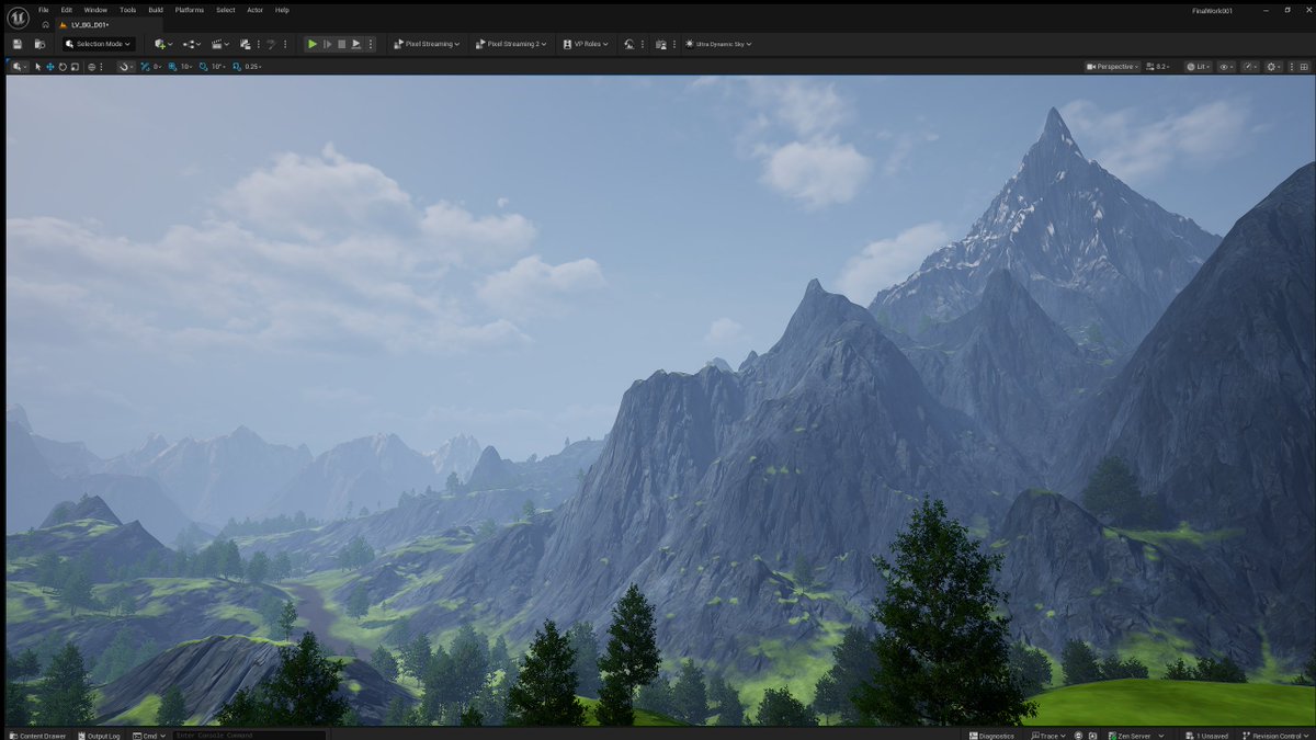 MITSUAMIst's tweet photo. UE ランドスケープ
#UE　＃3DCG https://t.co/6RftuJhPxH