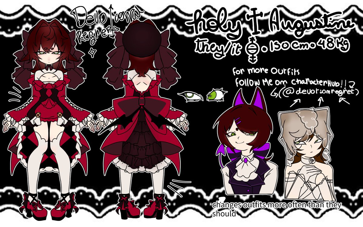 deVotionregret's tweet photo. @Stellarmays Hiiii (This is an old ref sheet,,, https://t.co/X1f31dfl7G