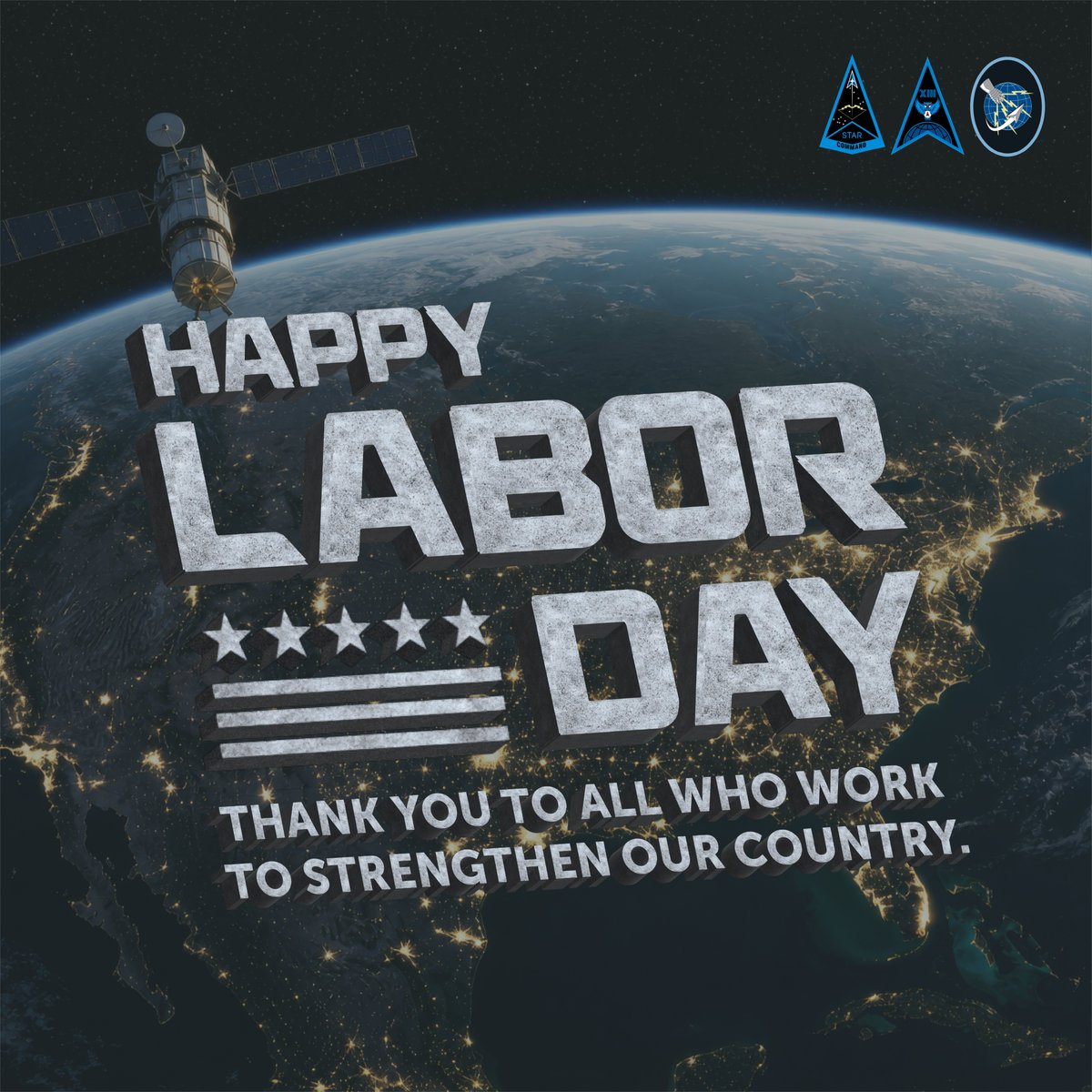 nssi_xp's tweet photo. Happy Labor Day from NSSI!

Today, we celebrate and thank the dedicated Guardians, joint warfighters, government civilians, and mission partners whose expertise, sacrifice, and commitment secure our nation’s interests and keep America strong.

@USSF_STARCOM #DELTA13 #NSSI https://t.co/Vfi7hxp7GQ