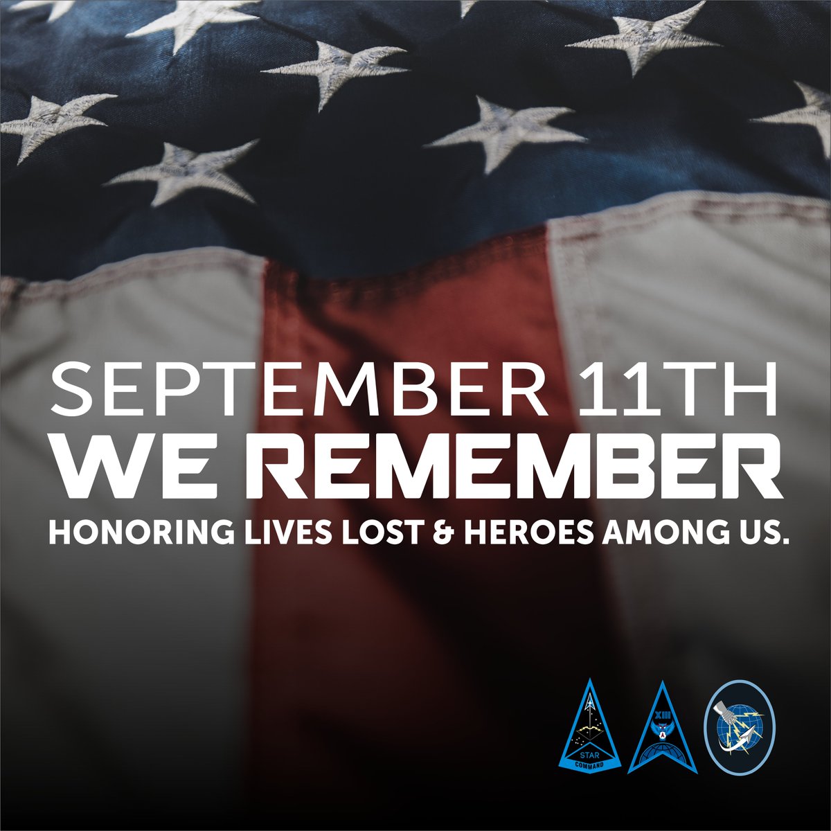 nssi_xp's tweet photo. Today, we remember the lives lost on September 11, 2001, and honor the heroes whose courage and sacrifice continue to inspire us. We will never forget.

@USSF_STARCOM #STARCOM #DELTA13 #NSSI #SpaceForce #Guardians https://t.co/htWOtHtWiQ