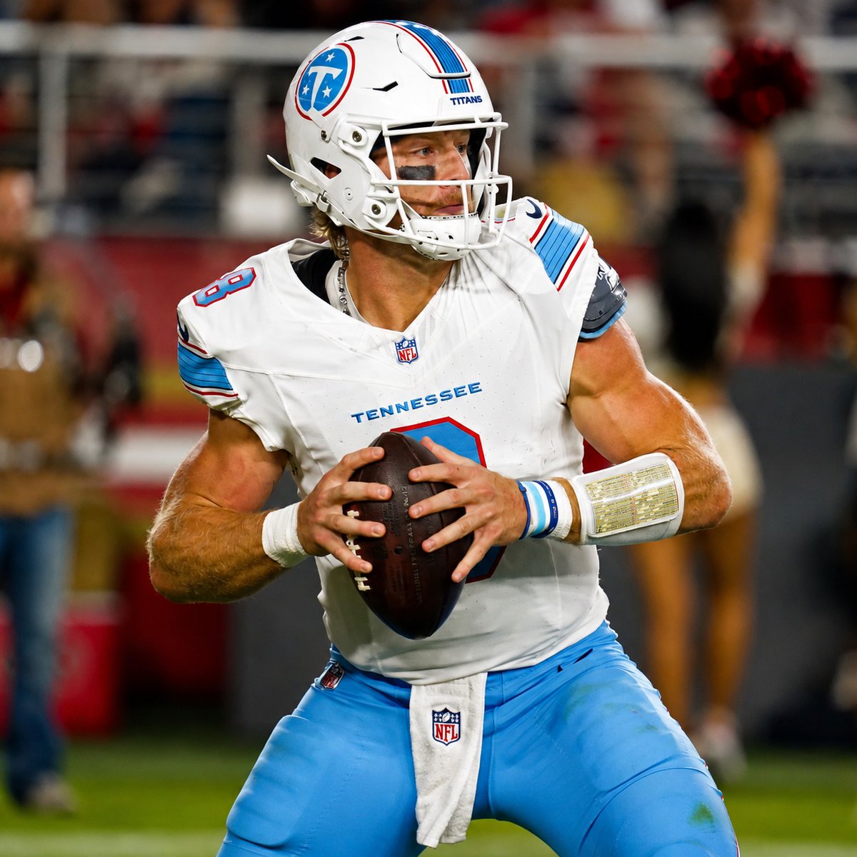 MySportsUpdate's tweet photo. Former #Titans QB Will Levis was not claimed on waivers and is now a free agent. https://t.co/ygflfj7bxz