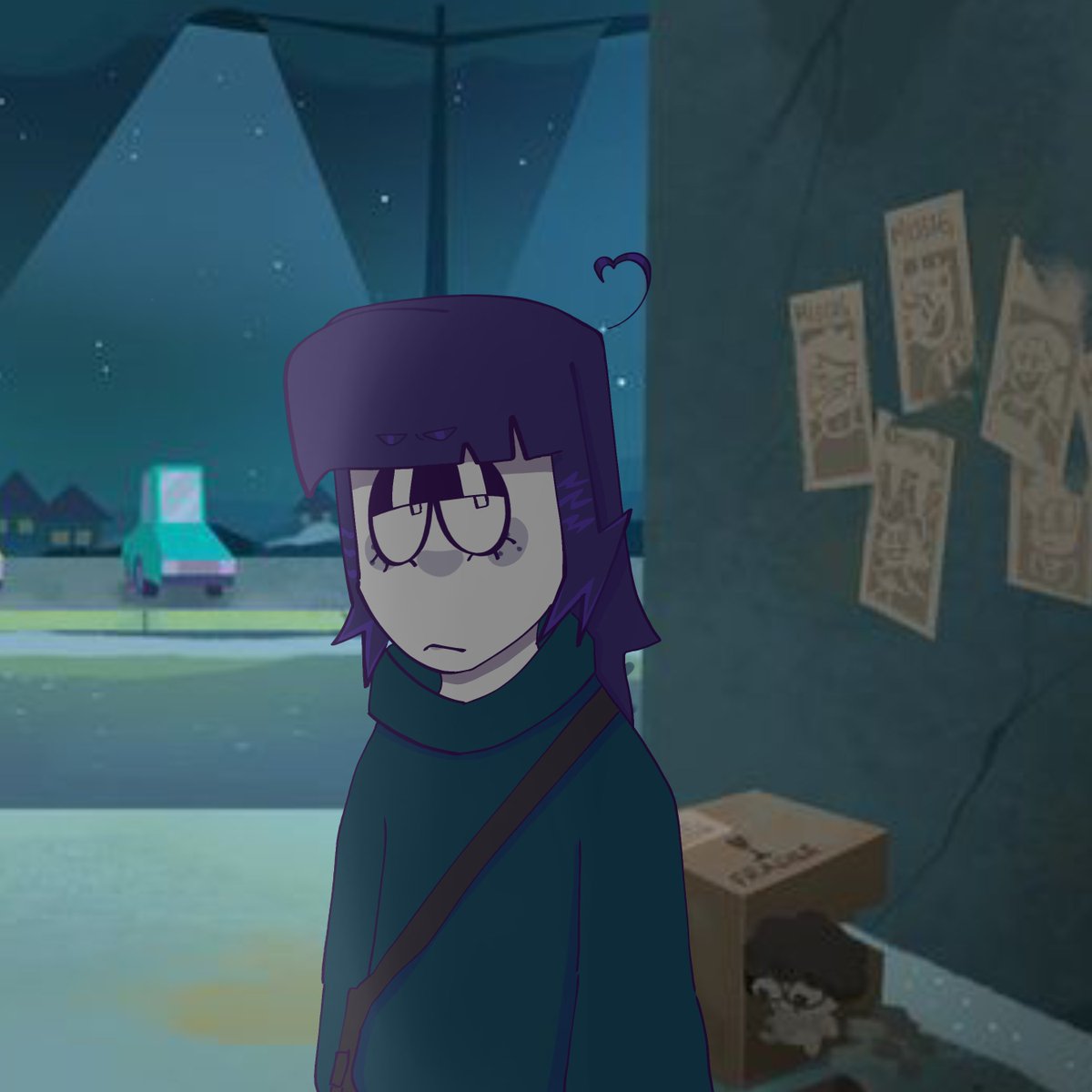 Capt0ya's tweet photo. @yecha05 This is Elis, and she's my character for the spooky month (sorry for the fact that the second photo is written in Russian 👀) https://t.co/Dcitc42xgz