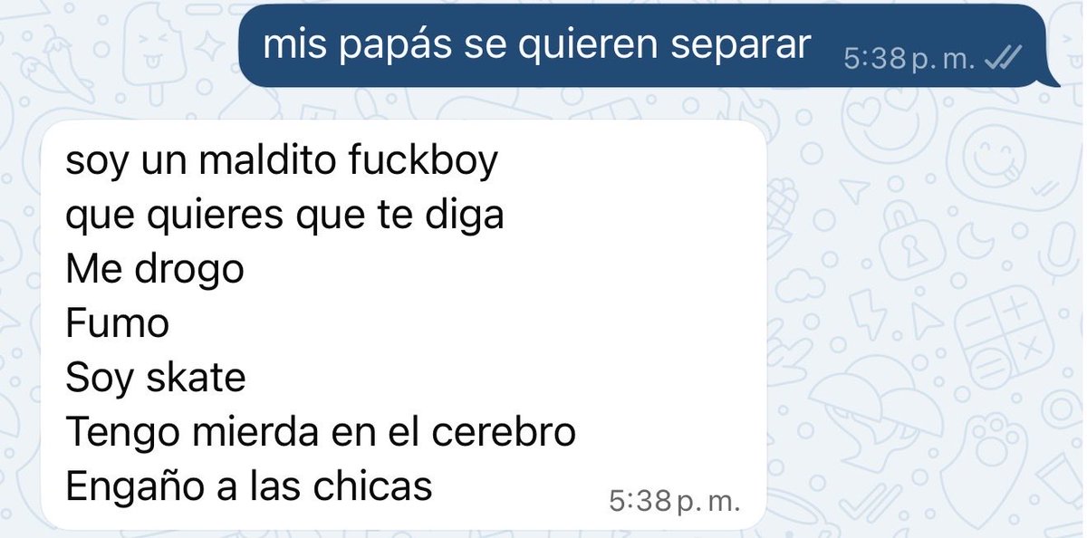 iftyang's tweet photo. dale amiga buenísimo https://t.co/054fR1AG6v