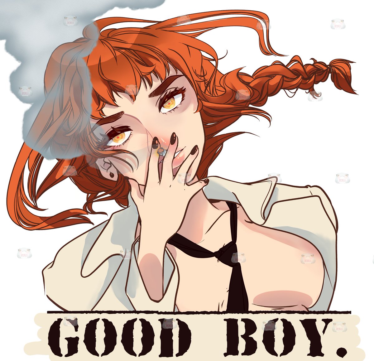 aospaghettio's tweet photo. #fanart #NoAI #digitalartㅤㅤㅤㅤ #lineart #anime #makima #chainsawman #goodboy https://t.co/QWFrjNvBZb