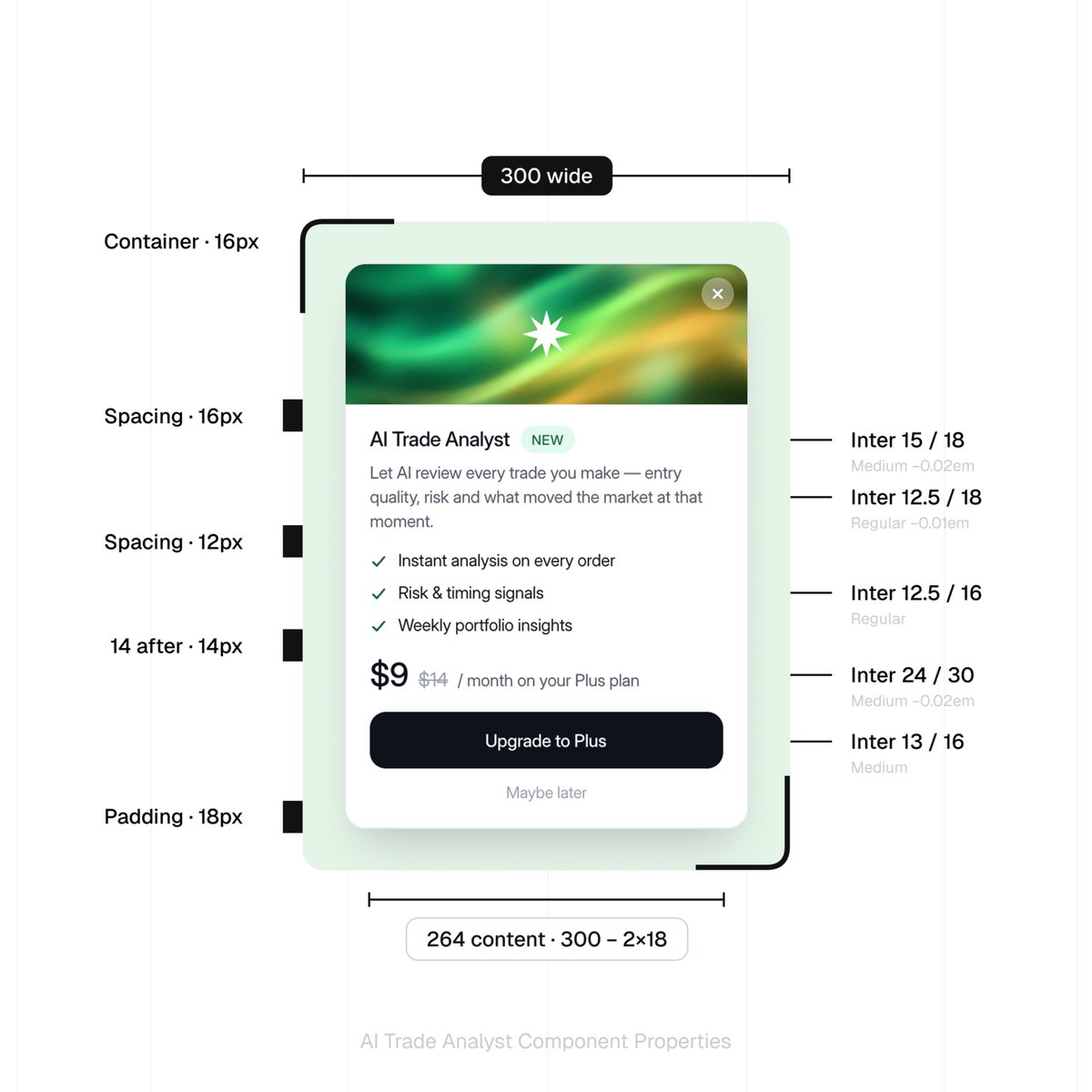 cmnijhof's tweet photo. Got much love on these, so happy to share how I constructed this pricing card, have a great week y'all ✍️ https://t.co/mAYiTARPhC