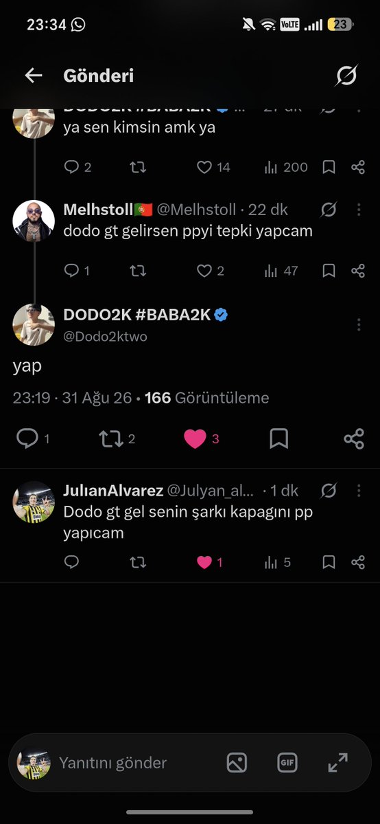 Julyan_alvarez's tweet photo. Bizim her olaydan kendimize pay çıkarma işi @Dodo2ktwo @Melhstoll https://t.co/yNpzFXa9tZ