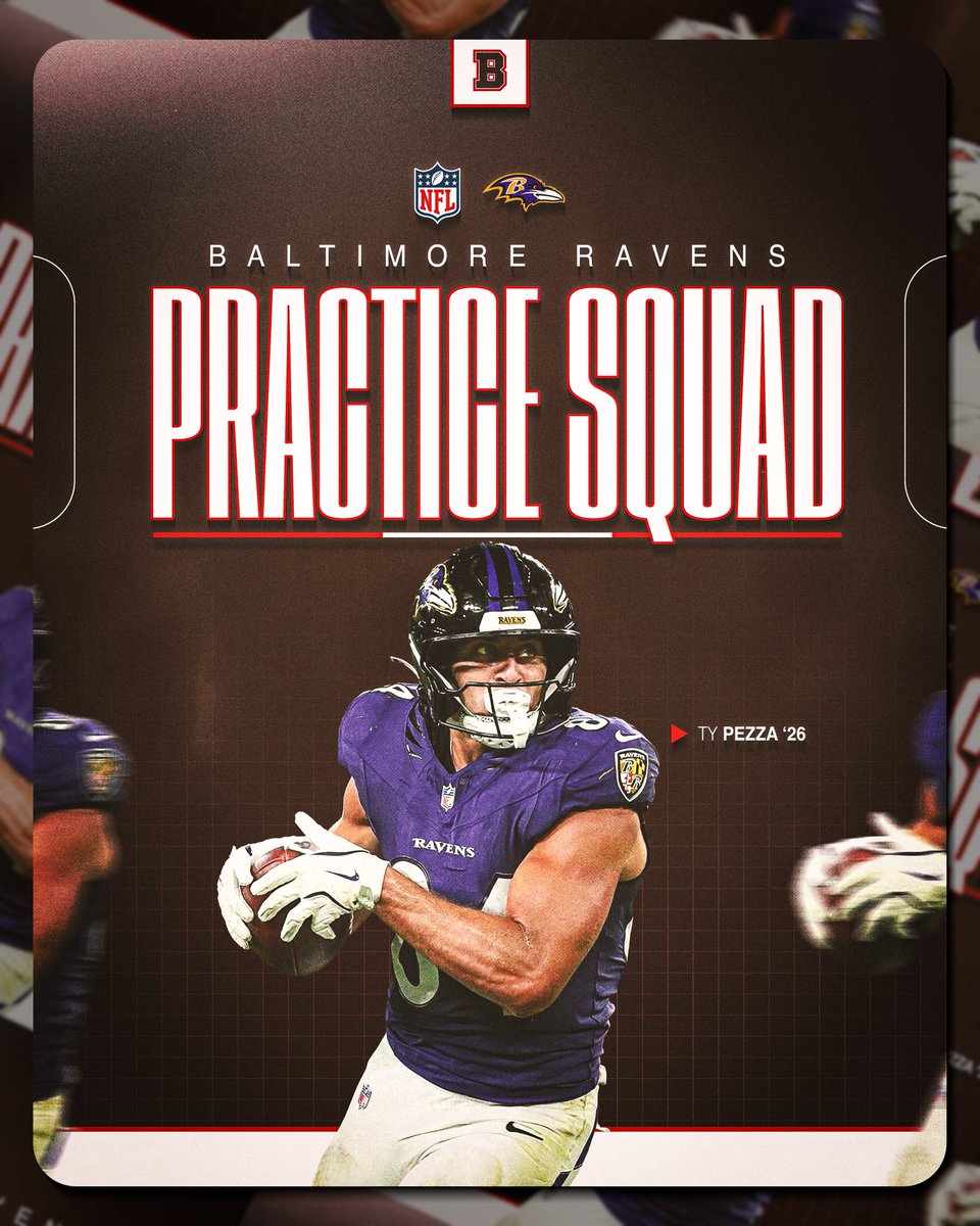 BrownU_Football's tweet photo. IT'S OFFICIAL!

North Kingstown➡️Brown➡️Baltimore

Congrats to Ty on being named to the Ravens practice squad!

#EverTrue https://t.co/RfYjlRJQEn