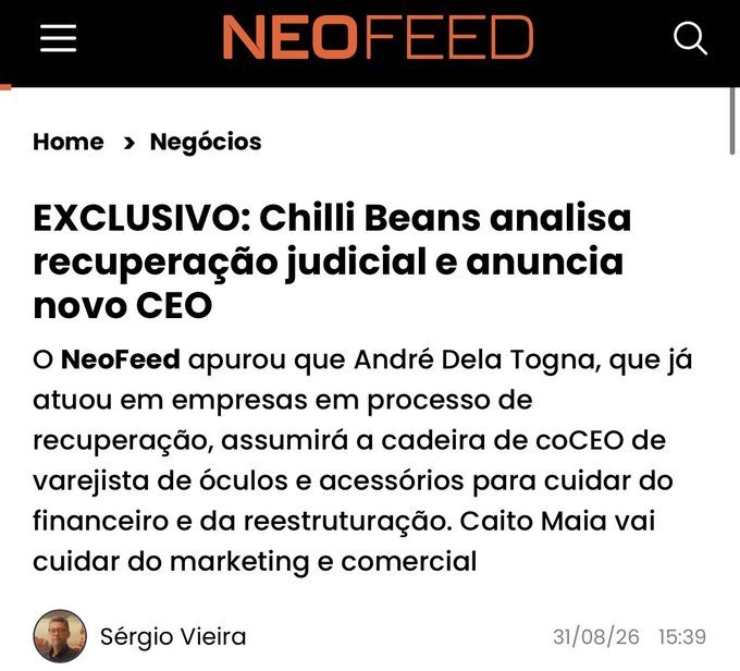 crisdemarchii's tweet photo. Chilli Beans é Lula!
E agora? https://t.co/LoAICTfLUm