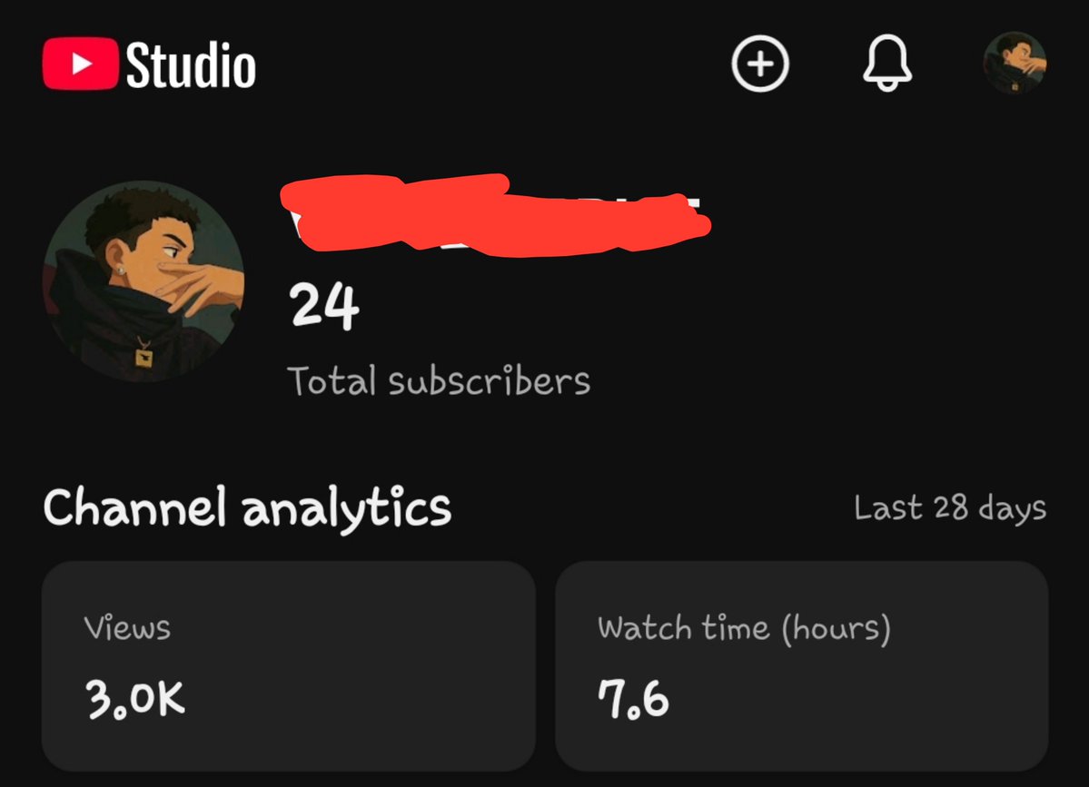 movement000's tweet photo. I started my youtube channel 3 days ago, and here is the progress so far. 

People with great youtube knowledge is this channel good so far.

#youtube https://t.co/UbYwUeAt7v