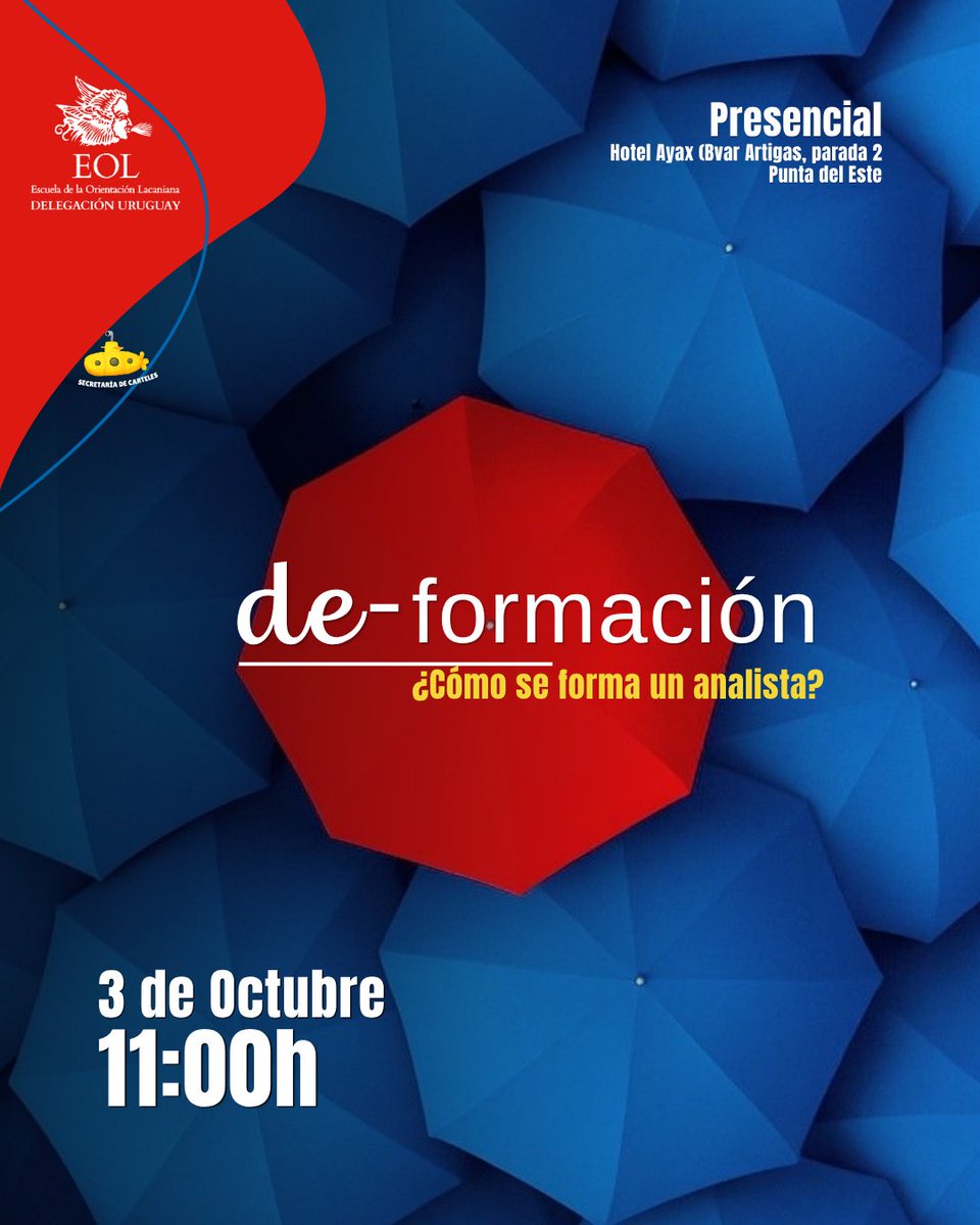 eoluruguay's tweet photo. Agendá la fecha.
3 de Octubre en Punta del Este.
Entrada libre sin inscripción previa. https://t.co/w0KnQI4fgZ