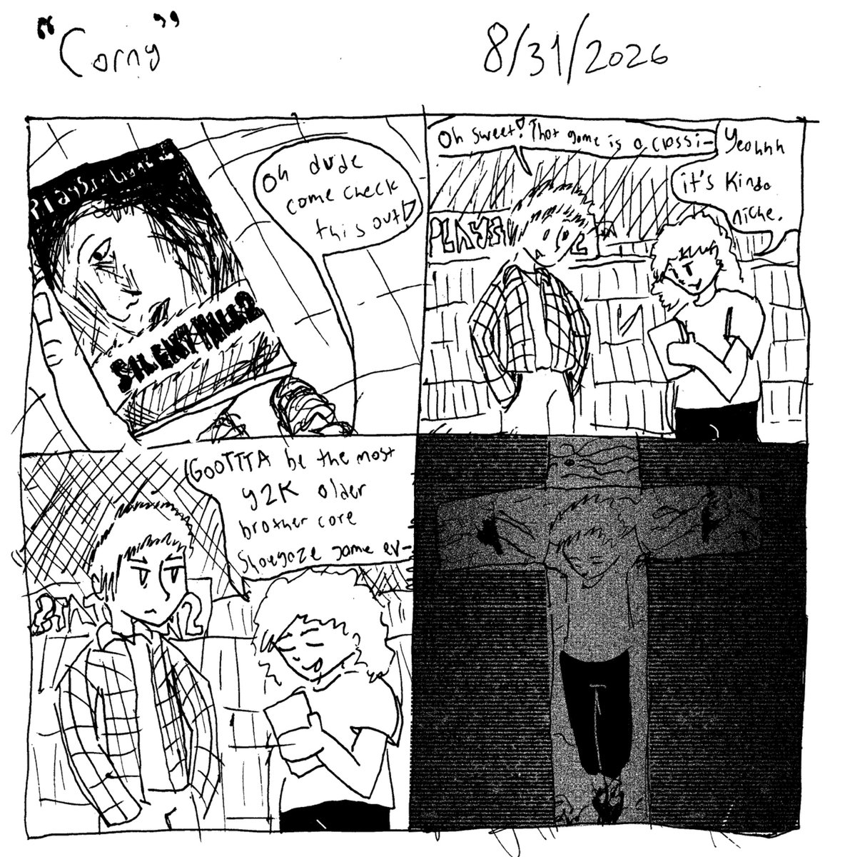 OllisGarden's tweet photo. senior year comics 21-23 (forgot to upload em here sorry) https://t.co/vxVqx8EX0r