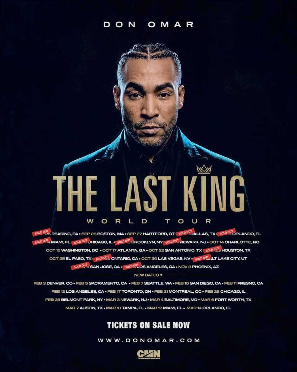 DONOMAR's tweet photo. 25 días para abrir las puertas de The Last King World Tour. Ya esto está demasiado cerca. Yo que ustedes, iría calentando rodillas. https://t.co/bHNeTeEHXC