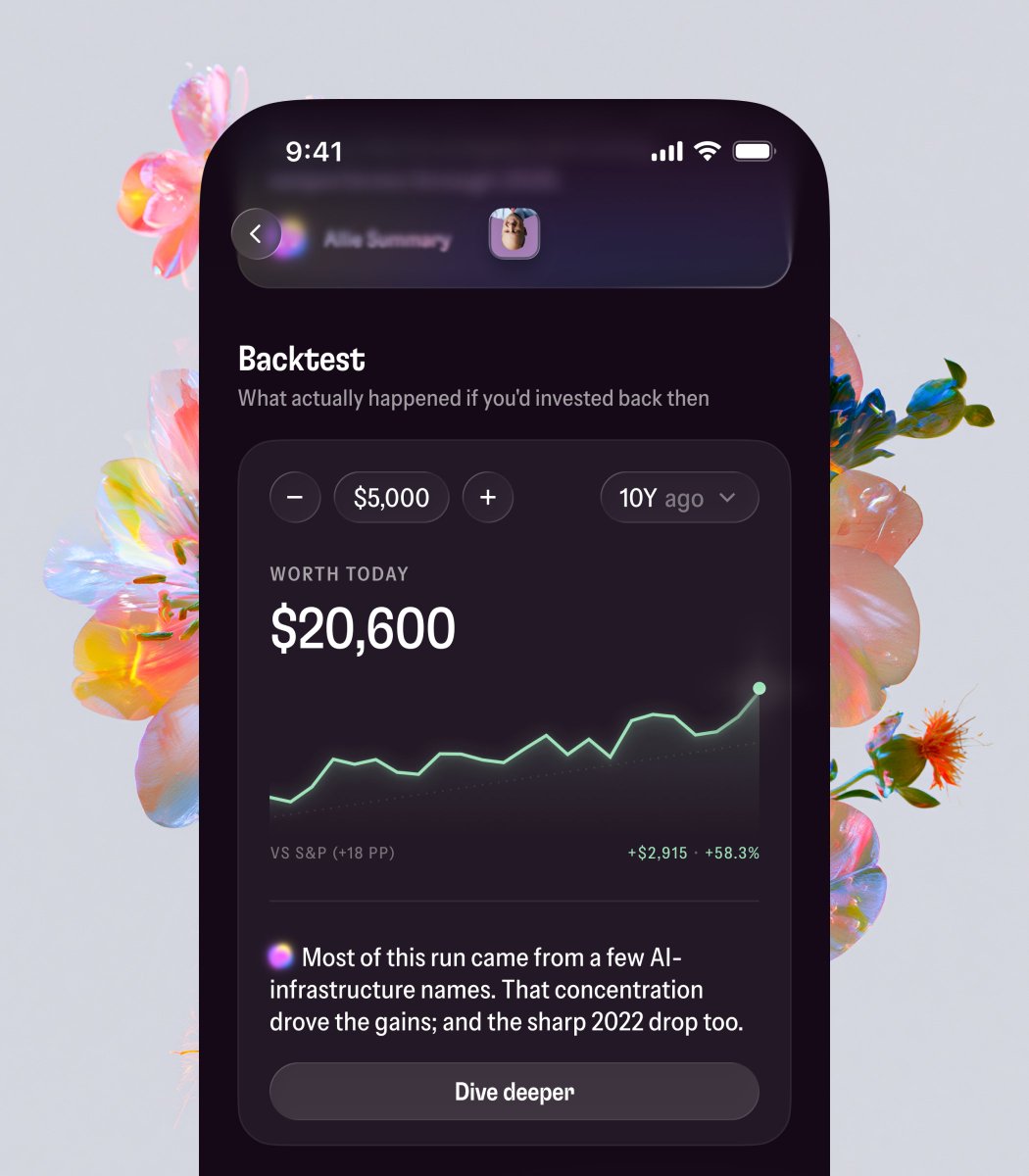 eugene_reuka's tweet photo. backtesting flow for @alineainvest_

pick an amount and a date, then see what it would be worth today https://t.co/SAfSZpfsKZ