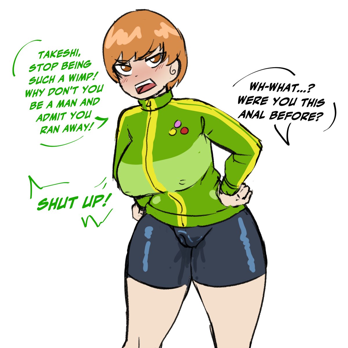provin_ze's tweet photo. chie social link rank 8 https://t.co/s73zTJkTEF