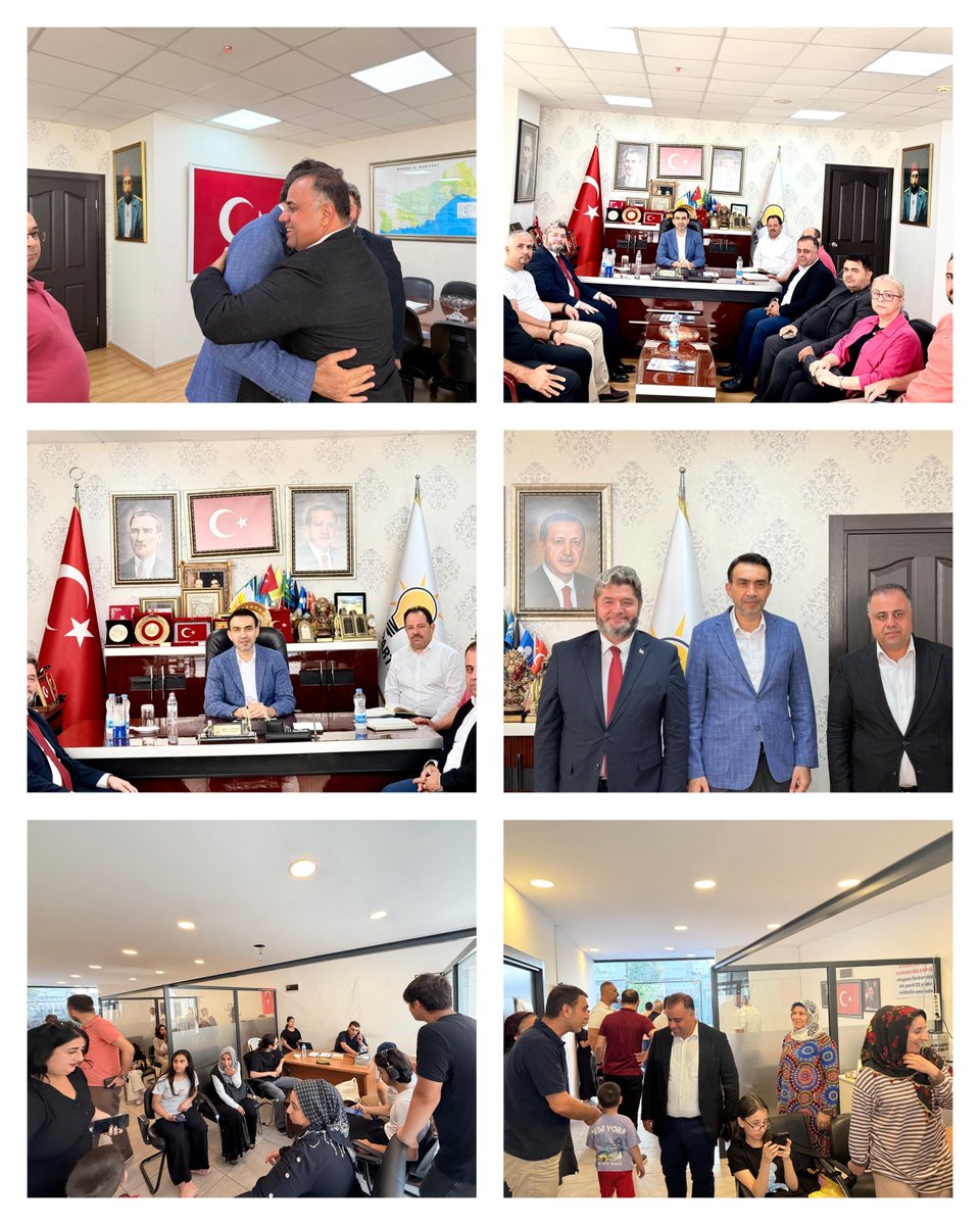 mahsumsevimli's tweet photo. 📍 İlçe Başkanılığımızın Programları

📍 İlçe Binamızda Başkanımızı Ziyaret Edenler

▪️ Osmaniye Merkez İlçe Başkanı Sn. Alparslan Karaca
▪️ Osmaniye Merkez İlçe Siyasi ve Hukuki İşler Başkanı Sn. Tayfur Karınsız
▪️ Osmaniye Merkez İlçe Tanıtım ve Medya Başkanı Sn. Turay Aslan
▪️ Huzurkent Köselerli Mahalle Muhtarı Sn. Nedim Bozoğlu
▪️ Ayakkabıcılar Odası Başkanı Sn. Fatih Özcan
▪️ Ayakkabıcılar Odası Yönetim Kurulu Üyesi Sn. Hasan Dinçel
▪️ Ecz. Sn. Emre Tan
▪️ Sn. Mehmet Beşir Kaya
▪️ Hebilli Mahalle Muhtarı Sn. Cemal Tan

Nazik ziyaretleri ve samimi sohbetleri için kendilerine teşekkür ediyoruz.

🤲 Taziye Ziyaretlerimiz

▪️ Mesudiye Mahalle Muhtarımız Sn. Uğur Üstünkaya’nın vefat eden kıymetli babasının taziyesine, MHP Akdeniz İlçe Başkanı Sn. İlhan Karakuş ile birlikte katılarak başsağlığı dileklerimizi ilettik.

▪️ Merhum Zafer Varol’un taziyesine katılarak ailesinin ve yakınlarının acısını paylaştık.

▪️ Akdeniz’imizin önemli şahsiyetlerinden Şeyh Ahmet Kutlu’nun vefat eden kıymetli annesinin taziyesine katılarak başsağlığı dileklerimizi ilettik.

▪️ Önceki Dönem İlçe Yöneticimiz Sn. Makbule Belinda Söğüt’ün vefat eden babası Burhan Söğüt’ün taziyesine, Önceki Dönem Kadın Kolları Başkanımız Sn. Fatma Abacı ile birlikte katıldık.

Tüm merhum ve merhumelerimize Allah’tan rahmet, ailelerine ve yakınlarına sabır ve başsağlığı diliyoruz.

🏪 Esnaf Ziyaretimiz

İlçe yöneticilerimizle ile birlikte esnafımız Sn. Cengiz Bakar’ı ziyaret ederek hayırlı işler temennisinde bulundu. Esnafımızın talep ve görüşlerini dinleyerek samimi bir sohbet gerçekleştirdi.

📍 İlçe Teşkilat Çalışmalarımız

Sosyal Politikalar Başkanımız Sn. Sabahattin Türk, ilçemize gelen misafirlerimizi ağırlayarak talep ve sorunlarını dinledi; çözüm üretmeye yönelik çalışmalar gerçekleştirdi.

🇹🇷 AK Parti Akdeniz İlçe Teşkilatı olarak; hemşehrilerimizin iyi gününde de zor gününde de yanında olmaya, vatandaşlarımızla gönül gönüle, teşkilatımızla omuz omuza çalışmaya devam ediyoruz. @vahitatalan