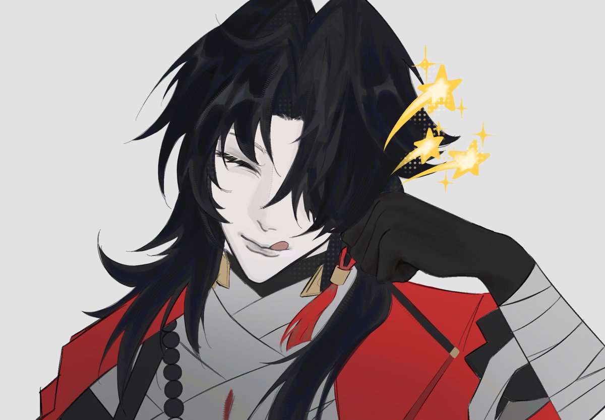 kaisaelum's tweet photo. unc can’t wink #blade #hsr https://t.co/L7zBgr1ABc
