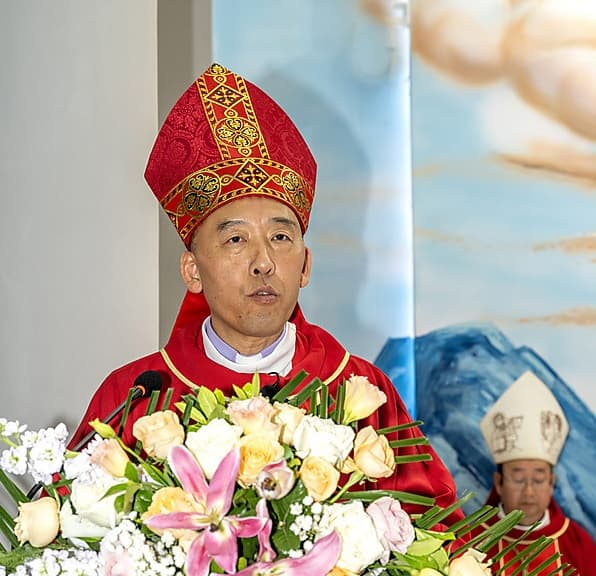 TheChurchInAsia's tweet photo. On August 31st, the diocese of Datong in Shanxi, China, received its first bishop in over 20 years. Paul Liu Honggang was appointed by Pope Leo XIV on August 10, 2026, and was ordained yesterday in a ceremony led by Bishop Joseph Shen Bin of Shanghai. https://t.co/txZXEKHOzd