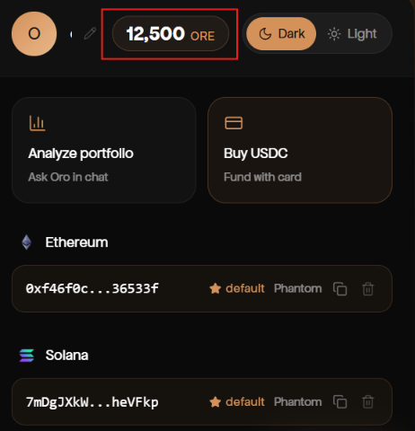 shadatofficial1's tweet photo. ORO Airdrop Update 🪂

Big update from @Ask_ORO  the ORO Airdrop Portal is expected to go live next week

If you’ve been collecting ORE Points, now is definitely not the time to stop

> Keep accumulating ORE Points
> Make sure everything is ready before the snapshot

📸Snapshot: Before TGE

Your Points balance at the time of the snapshot will count

And if you haven’t completed the Ondo campaign yet, the deadline is September 3

So if you were waiting for a reason to start, today is probably the day

How many ORE Points are you holding right now?