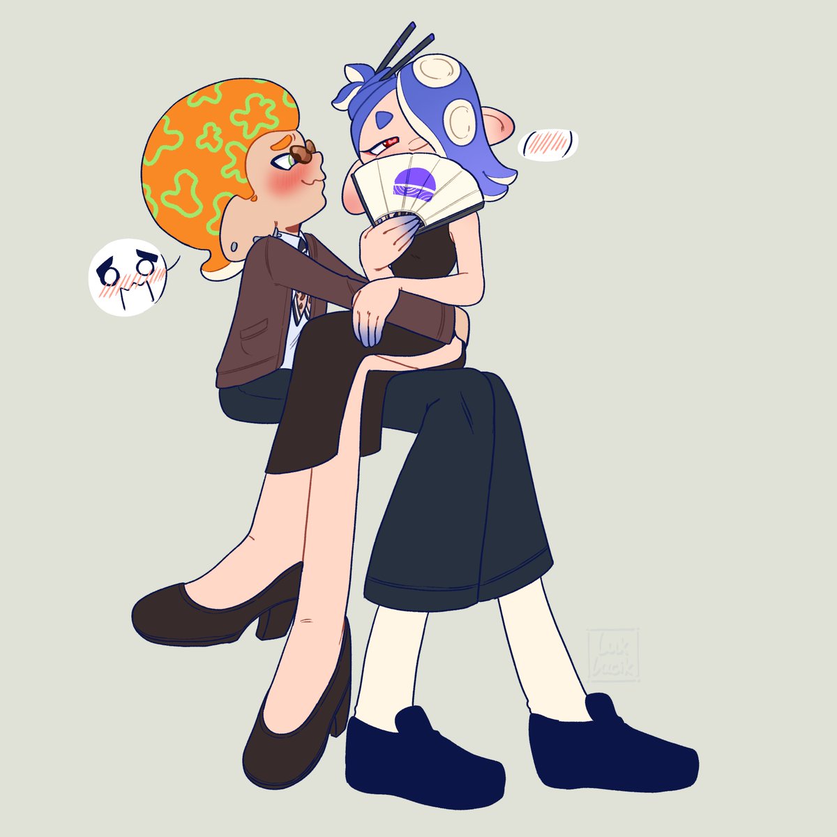 KLuklucik's tweet photo. Recent splatoon(and not splatoon) comms!
You guys really love Shiver, I understand that :) https://t.co/zAtx7VVDkV