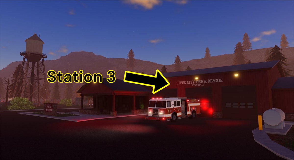 erlc_roblox's tweet photo. 🚒 TEASER 2 ANALYSIS

Introducing Station 3, a new detachment to the River City Fire Department! Servicing what looks to be the Fairview area, this station is ready for action! https://t.co/xLdDdRFnKj