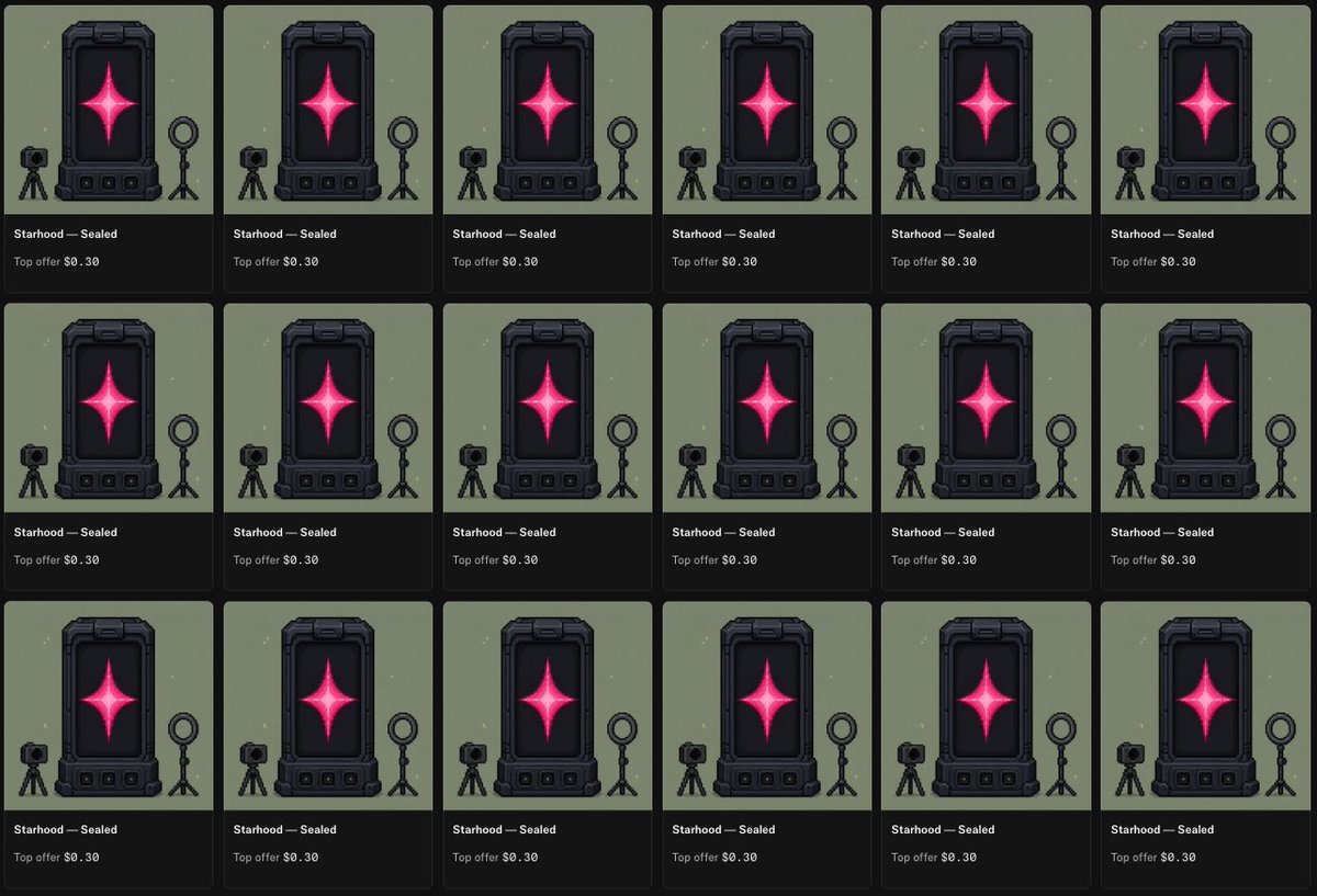Starhood_AI's tweet photo. Rarity carries weight in Starhood. 

When you sponsor, a rarer NFT counts for more toward Producer Rank and your share of the stock reward pool: RARE +3%, EPIC +5%, LEGENDARY +10%.

Revealed soon.
Mint now: https://t.co/NlZF6HS05D https://t.co/68eQ3lNEAN