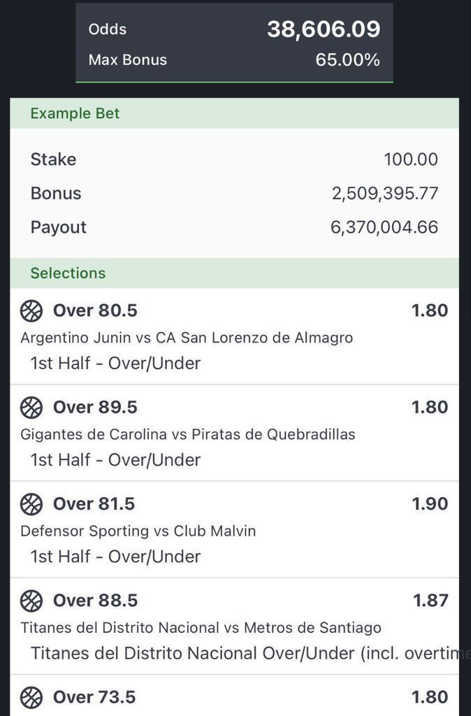 BOSSTIPZ22's tweet photo. basketball  games 🏀  🏆

1st half over 

3k naira to 200M  on Sporty

Code here 👉 https://t.co/rCId0C7hbu

Sporty will pay us millions  💥💯❤️ https://t.co/J3bggLWozs