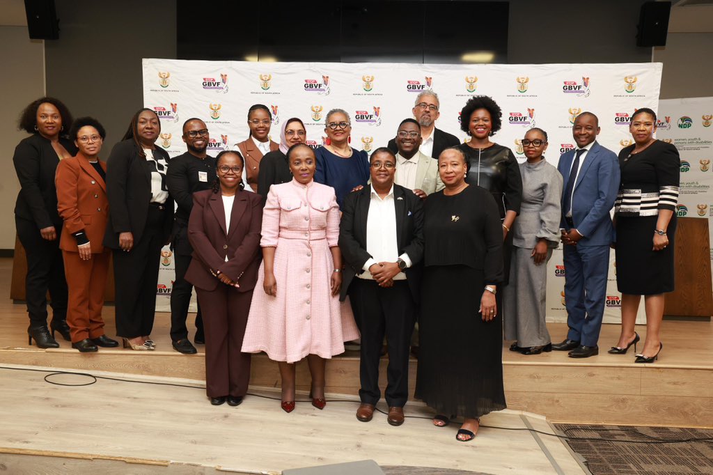 GoZa_TV_'s tweet photo. Minister Sindisiwe Chikunga Briefs Media on GBVF Council

Minister Sindisiwe Chikunga briefed members of the media on the operationalisation of the GBVF Council, strengthening coordinated action and accountability in the national response to GBVF. #GBVF #gozatv https://t.co/Wbj3ec5WGS