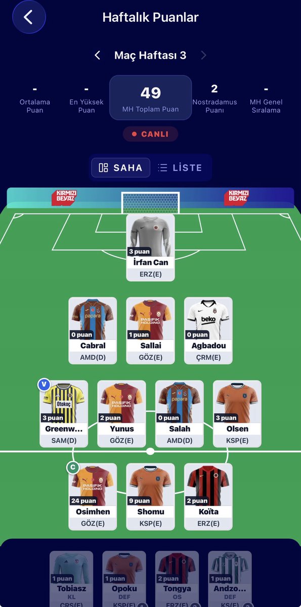 argis40's tweet photo. Cabral, Agbadu ve Salah’a başarılar. Kurtarsanız kurtarsanız siz kurtarırsınız bu haftayı #TFFFL https://t.co/dGscioCxwe