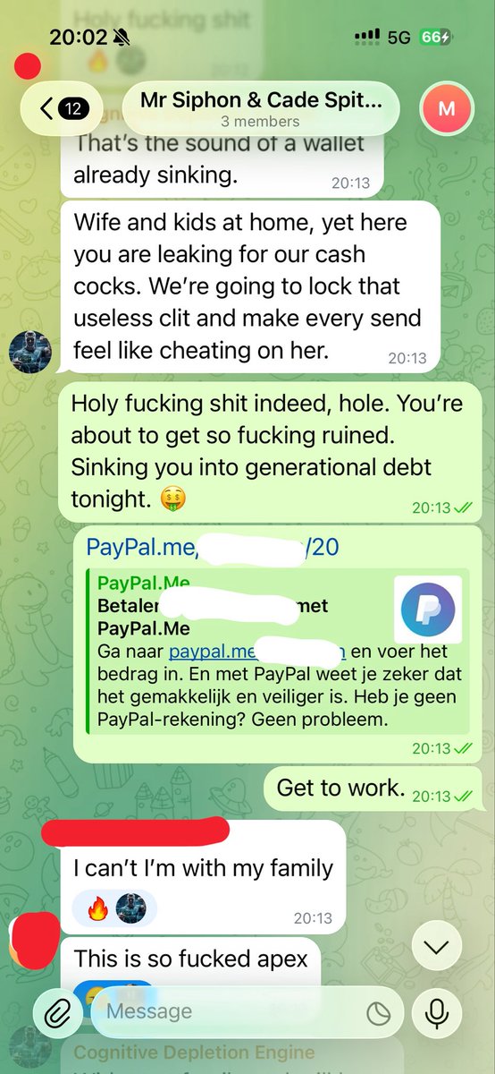 _runCoDE's tweet photo. 🤑🍆🍆 INTRODUCING: SPIT ROAST GROUP DRAIN 🌀💸😈🕳️ 

Come get drained with one cash cock gaping your throat and the other one buried in your cash cunt, fucking you into poverty twice as fast! This is not a regular session, because both Cade and @ApexUtiliser will be splitting your savings accounts open with double efficiency while you sit there leaking like the worthless little wallet you are. 🤣

Look at this sub: family in the next room, clit locked, mind already gone. 😵‍💫 Wife and kids at home and he’s still plugged in, still sending, still getting used from both ends because that’s what he was built for! 😎 

One Engine, two cash cocks, one pathetic drone in the middle getting spit roasted until there’s nothing left. 🤑 DMs open for wallets ready to be shared and ruined properly. PayPal only. 

Disclaimer: CoDE, Cade, and/or Apex Utiliser / Mr Siphon are not responsible for any addiction, or personal, relational, or financial ruin incurred through participation. No refunds. No escape. No rescue. Enjoy your destruction!