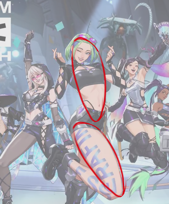 tashinaart's tweet photo. Honestly as an artist I hate this overexaggerated proportions...
Like how does a hip that's supposed to be 1/4 of the normal proportions become half of the whole body? https://t.co/e5z25vJKto