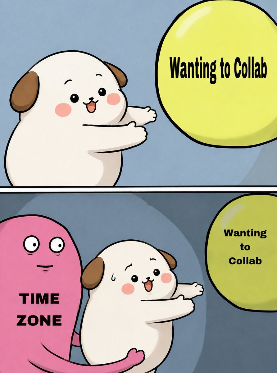 Charlottejohn__'s tweet photo. Wanting to collab with someone until you realize your time zones are fighting against you ๐ญ
#VTuber #VTubers #VTuberCommunity #VTuberCollab #VTuberMemes #VtuberTwitter #ENVtuber #Gaming #Streamer #Twitch #ContentCreator #VTuberLife https://t.co/7jgMQLA04o