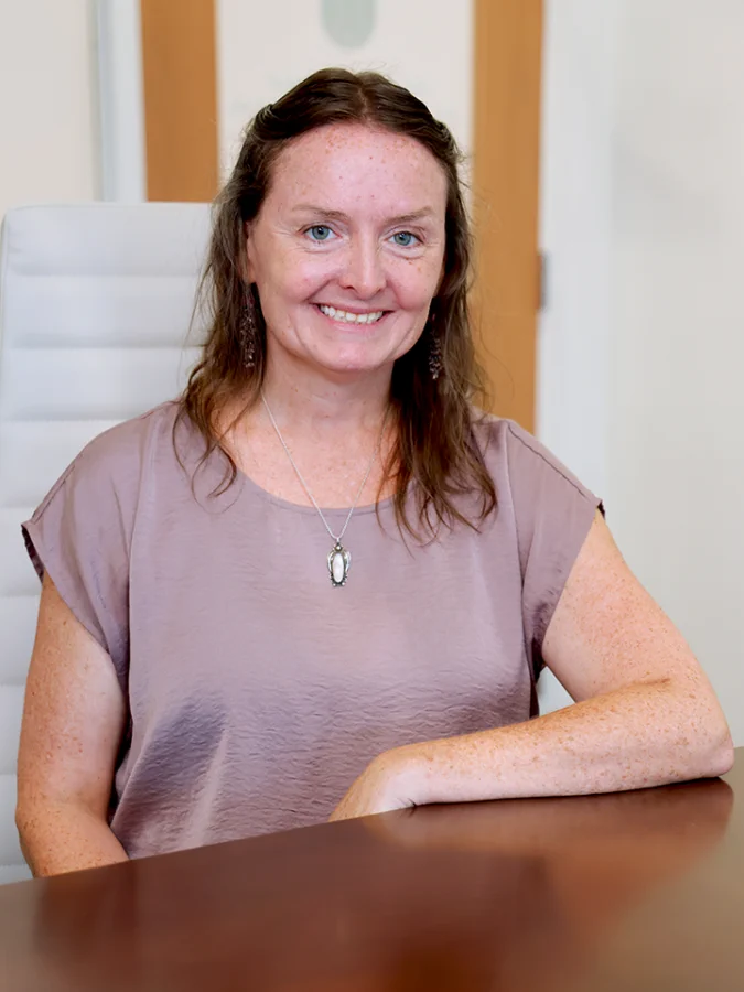 Melissa Powell, PhD, a professor in the Department of Social Sciences in Augusta University’s Katherine Reese Pamplin College of Arts, Humanities, and Social Sciences and co-investigator on the study.
[Hannah Litteer/Augusta University]
