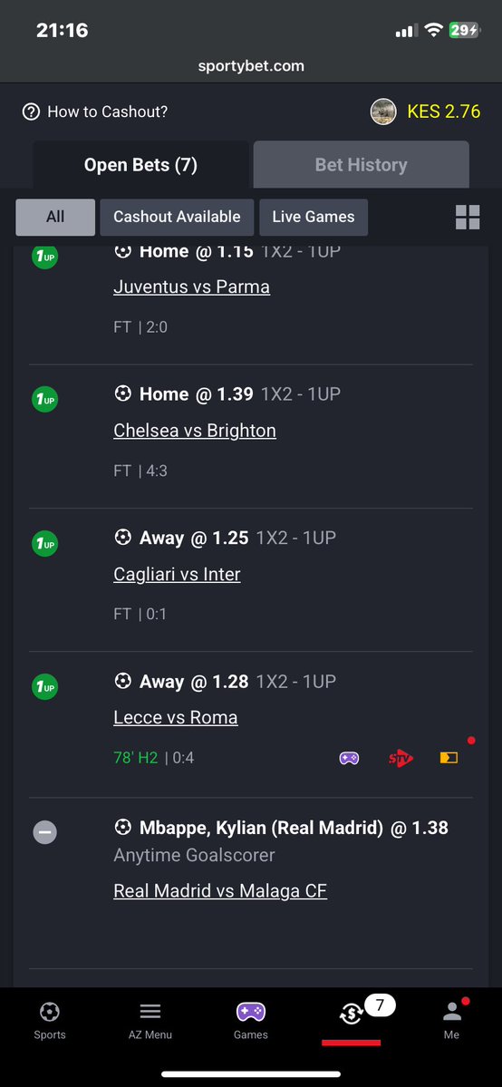 call_me_arki's tweet photo. @sportybetke Why are my bets voided? My "Mbappe To Score" &amp; "Handicap" had nothing to do with the glitch, I betted that so so early before the game started. @sportybetke https://t.co/sX3pQLrU6w