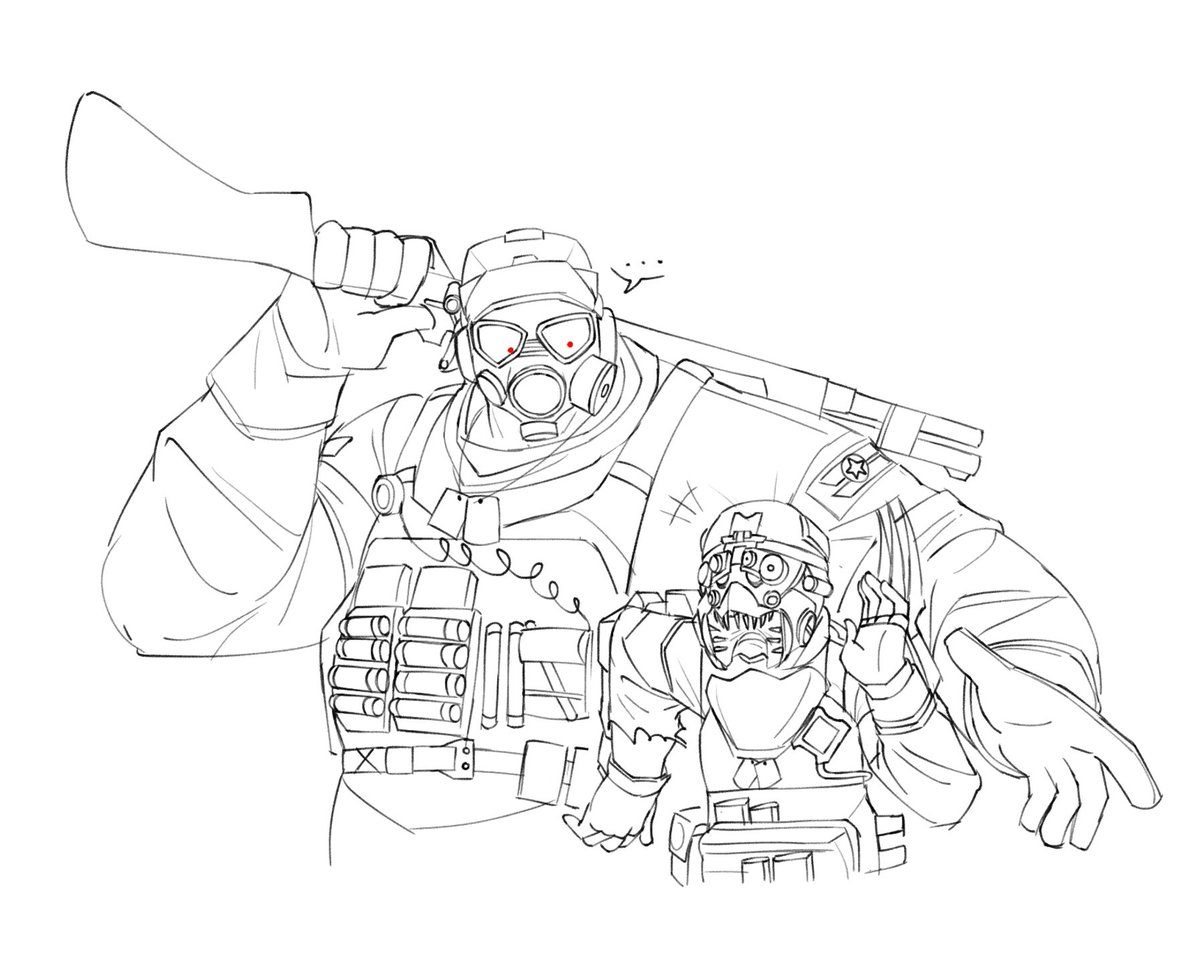 noteTheMarsh's tweet photo. gilbert and chimera, from roblox examination https://t.co/tn5ED9HvQ1