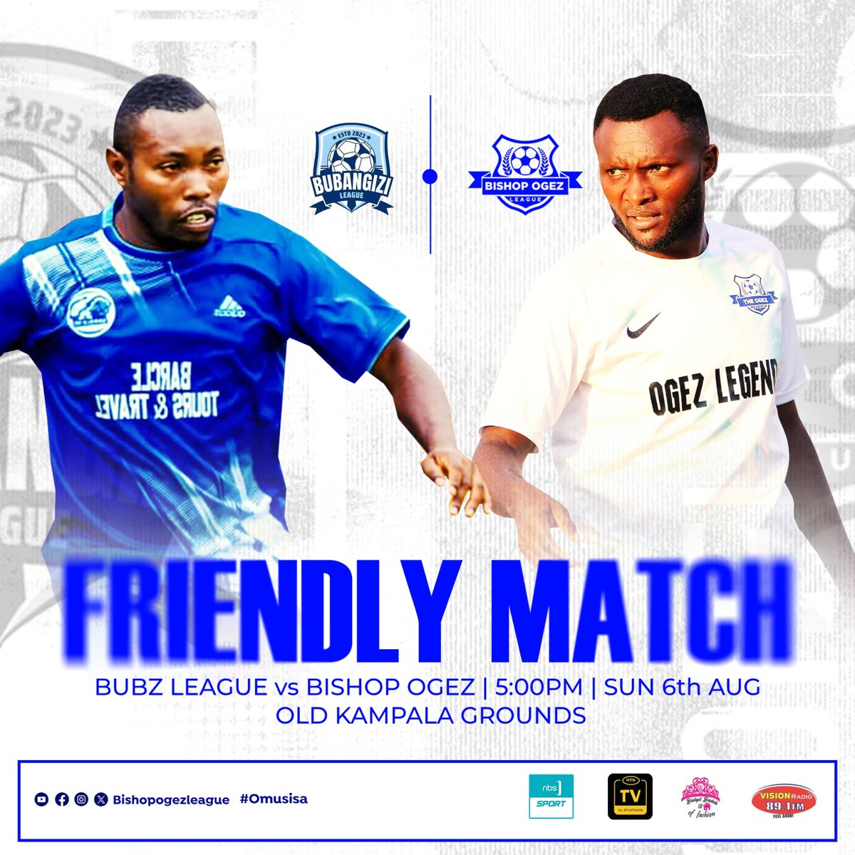 OgezLeague's tweet photo. This Sunday our brothers from @BubzLeague will be with us for a friendly match, as we network 
#BishopOgezLeagueSn2 #Omusisa https://t.co/WVv9p7V1k7