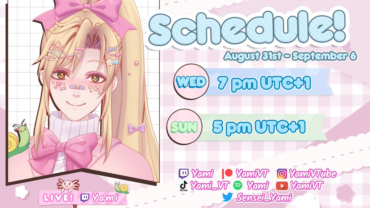 sensei_yami's tweet photo. Stream schedule
Can't wait for more silly nonesense 😌 #yamivt https://t.co/QtmMXO9Nbn