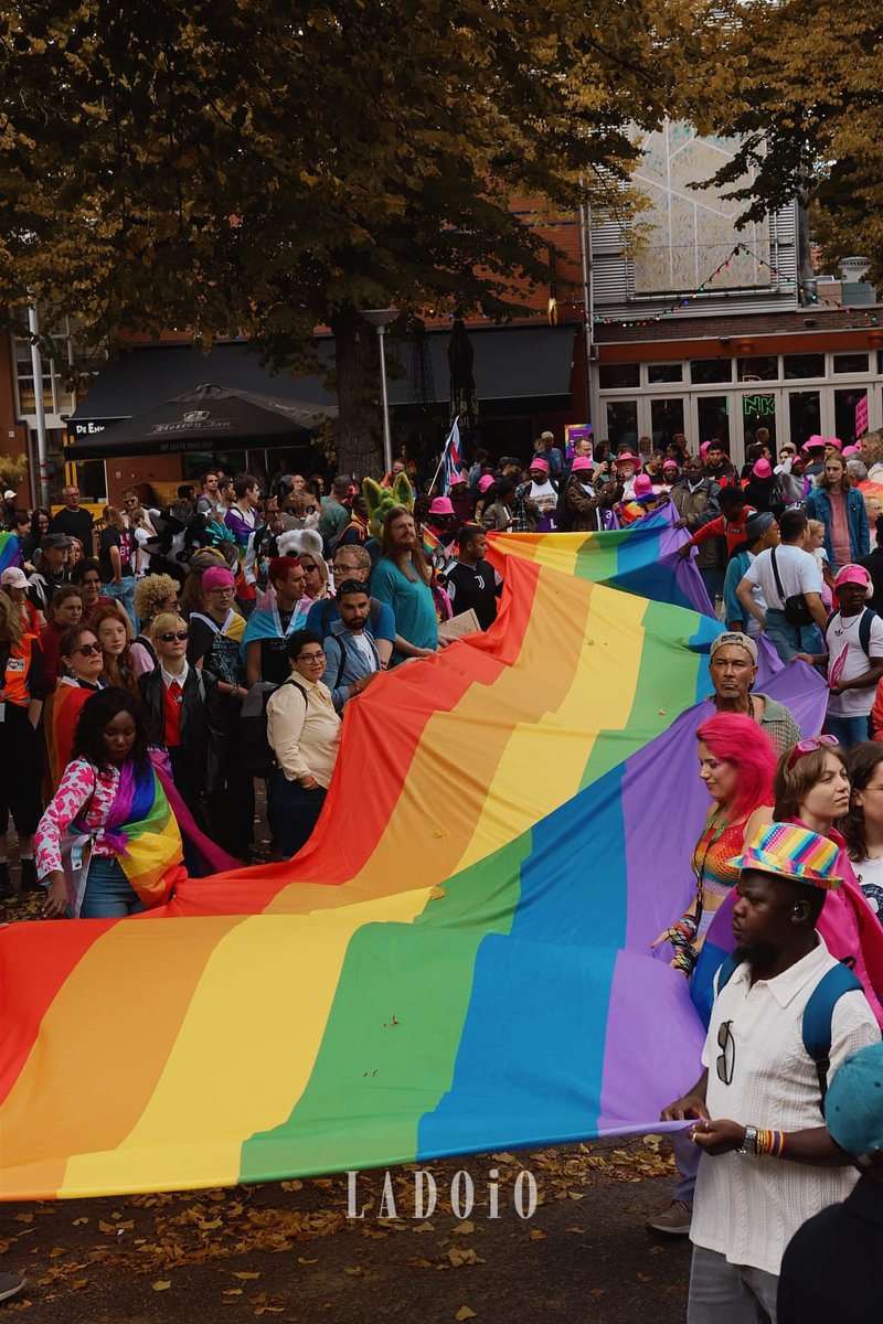 Hertier22's tweet photo. Finally raised my voice and marched openly at Zwolle Pride proudly representing East Africa. 🏳️‍🌈🌍

 every LGBTQ+ person protect dignity, and freedom. Trans lives must be protected.

Let’s carry this Pride energy across Africa. 🏳️‍🌈

We are not free until ALL of us are free. https://t.co/YkbxMVfcHE
