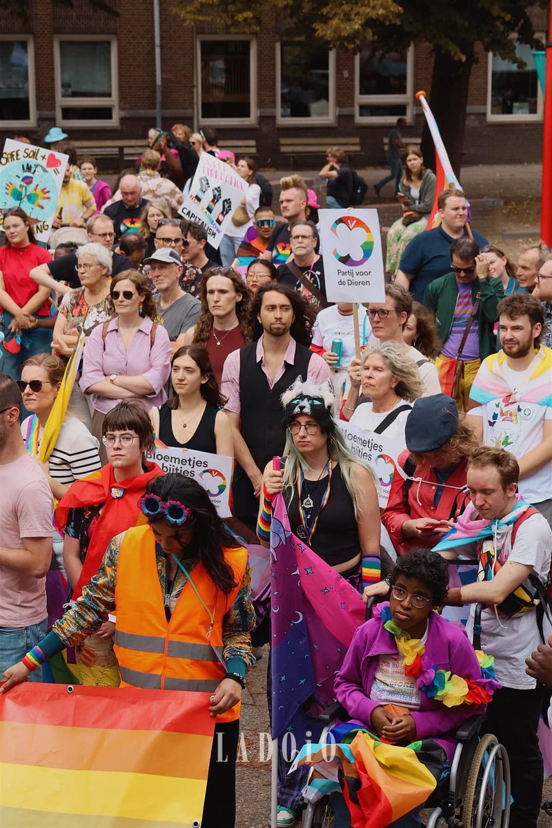 Hertier22's tweet photo. Finally raised my voice and marched openly at Zwolle Pride proudly representing East Africa. 🏳️‍🌈🌍

 every LGBTQ+ person protect dignity, and freedom. Trans lives must be protected.

Let’s carry this Pride energy across Africa. 🏳️‍🌈

We are not free until ALL of us are free. https://t.co/YkbxMVfcHE