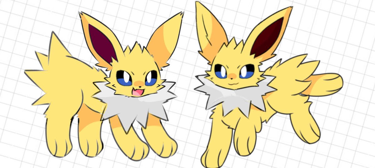kyoxnho's tweet photo. You're pure VOLTAGE!! 💛

jolteon sketches https://t.co/suGD9xuzsf