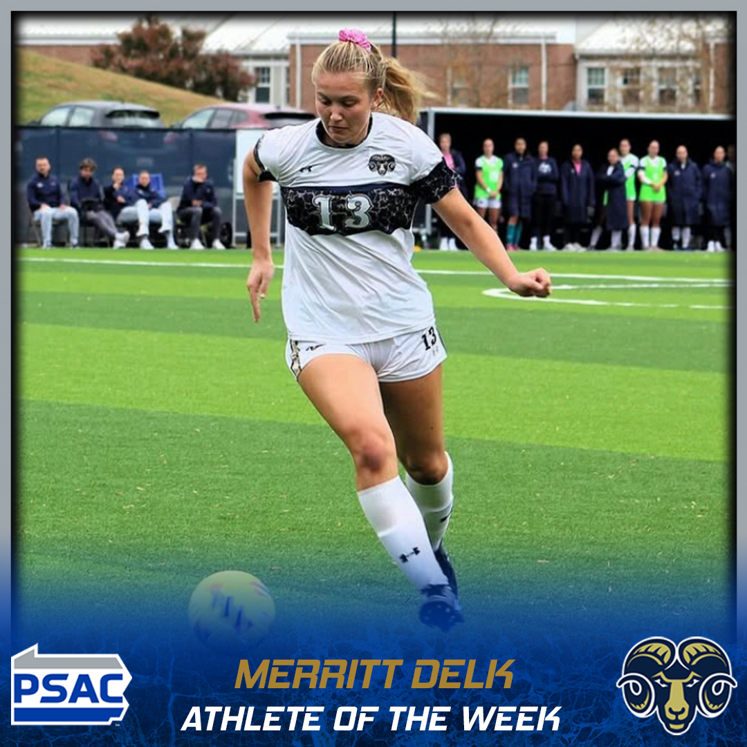 PSACsports's tweet photo. Women's Soccer: Your #PSACWSOC Athlete's Of The Week!
EAST:
Ath: Merritt Delk, @suramswomenssoccer
Def: Cailin Spelman, @suwsoccer
WEST:
Ath: Ciara DiMauro, @Clarion_Soccer
Def: Sage Sherk, @Clarion_Soccer
full story: 🔗 https://t.co/baDw7721tK
#PSACProud https://t.co/5fuySQg6ZB