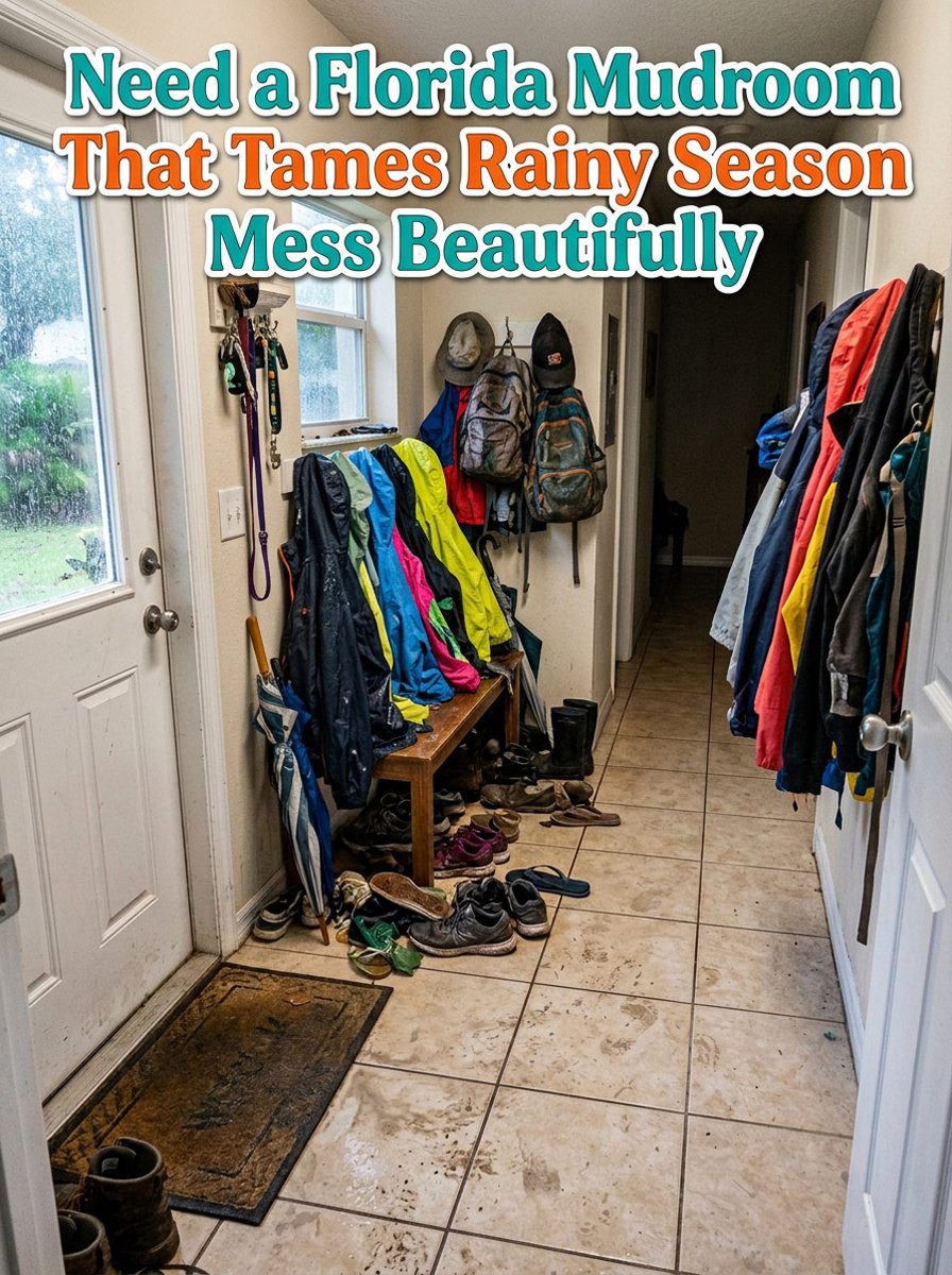GHBUSA's tweet photo. Florida Mud Rooms!
Tame Florida’s rainy season mess with a moisture-smart mudroom! From waterproof tile &amp; swell-proof cabinetry to ventilated drying hooks. Keep sand, mud &amp; wet gear out of your living space!
https://t.co/m6gUQMKTV8

📞Call: (855) 554-7336 | 855-55-GREEN Today! https://t.co/egHAhyou2e