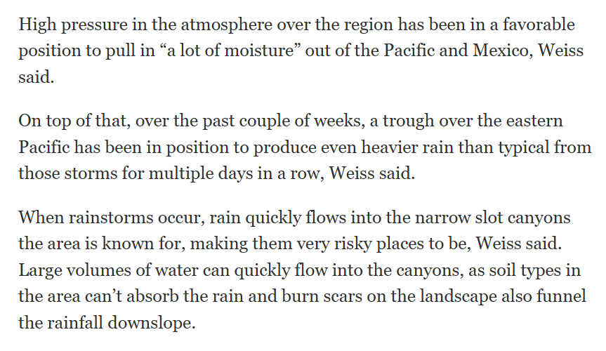 Very_0wn's tweet photo. China: "Look what we did in Nepal."

America: Flash floods in the Grand Canyon - one dead and at least 20 hikers missing
"Authorities said every pedestrian bridge spanning Bright Angel Creek had been destroyed. Trails and critical infrastructure have sustained extensive damage." https://t.co/4BTbaakT3K