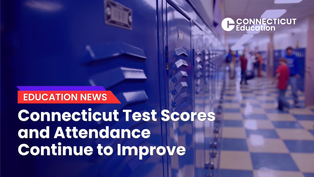 EducateCT's tweet photo. Today we announced that academic performance in CT improved in 2026 across nearly every student group in English language arts, math, and science. At the same time, chronic absenteeism declined from a high of 23.7% in '21–22 to 16.4% in '25–26.

Read more: https://t.co/bXXCjnn0R1 https://t.co/uKgzk8Xs9Z