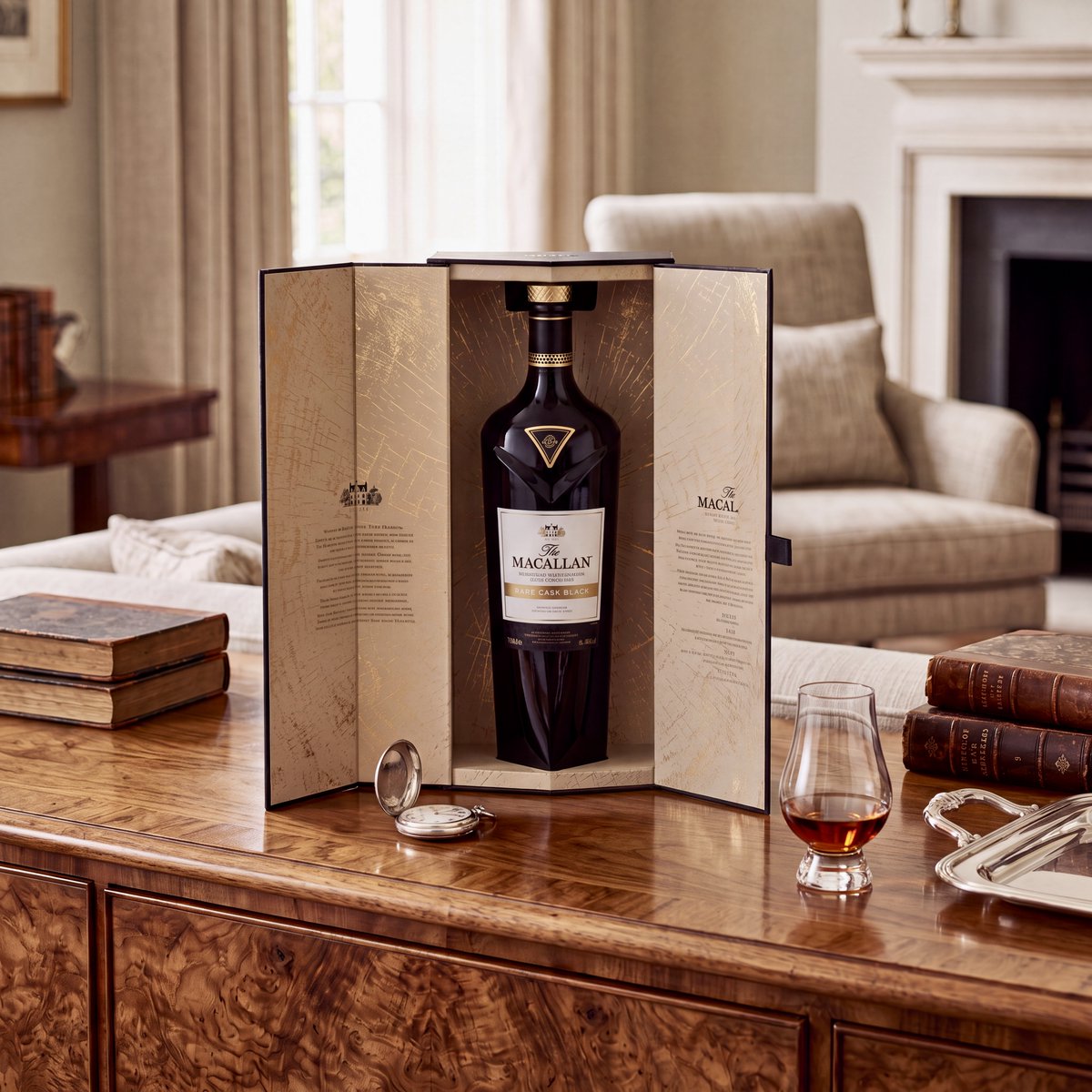 caskcartel's tweet photo. The Macallan | Rare Cask Black | Speyside Single Malt Scotch Whisky | 700ML — A Rare, Smoky Side Of The Macallan. 🥃

Grab Your Bottle Now: https://t.co/DUx1dvm6aX

#CaskCartel #CartelHour #TheMacallan #RareCaskBlack #MacallanRareCaskBlack #Speyside #SingleMalt #ScotchWhisky https://t.co/IrcnIy0iBU