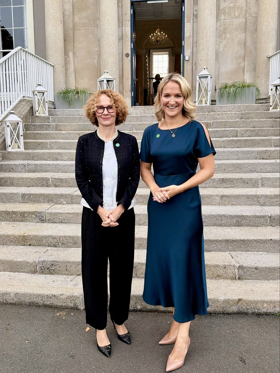 DepSecGenNATO's tweet photo. While in Ireland, I met with Minister for Foreign Affairs, Trade &amp; Minister for Defence @HMcEntee to discuss the partnership between #NATO and 🇮🇪 on maritime security, undersea cables, and support to Ukraine https://t.co/4BhPSXQq1q