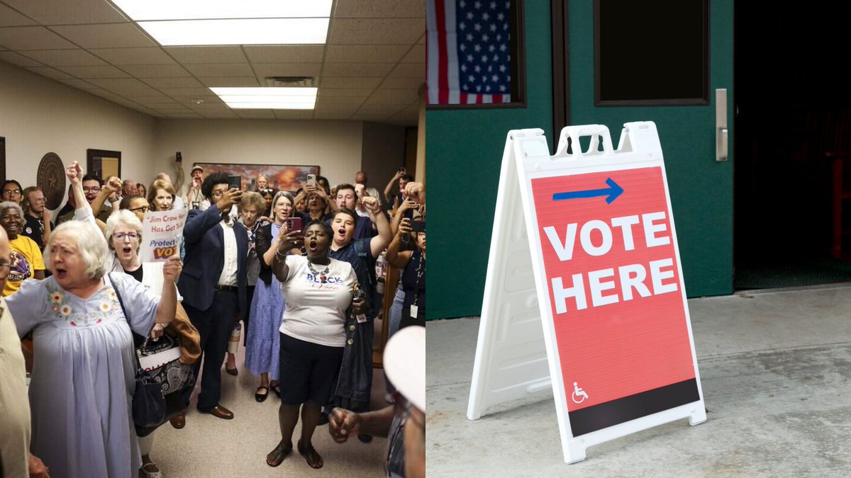 texasdemocrats's tweet photo. 🚨 After trying to close 140 polling places last month, Republicans in Tarrant county are now pushing a plan to close 92 polling places 🚨

This is not a compromise. Closing one-third of polling places compared to 2022– despite the county growing– is voter suppression. https://t.co/aucbol8Dt1