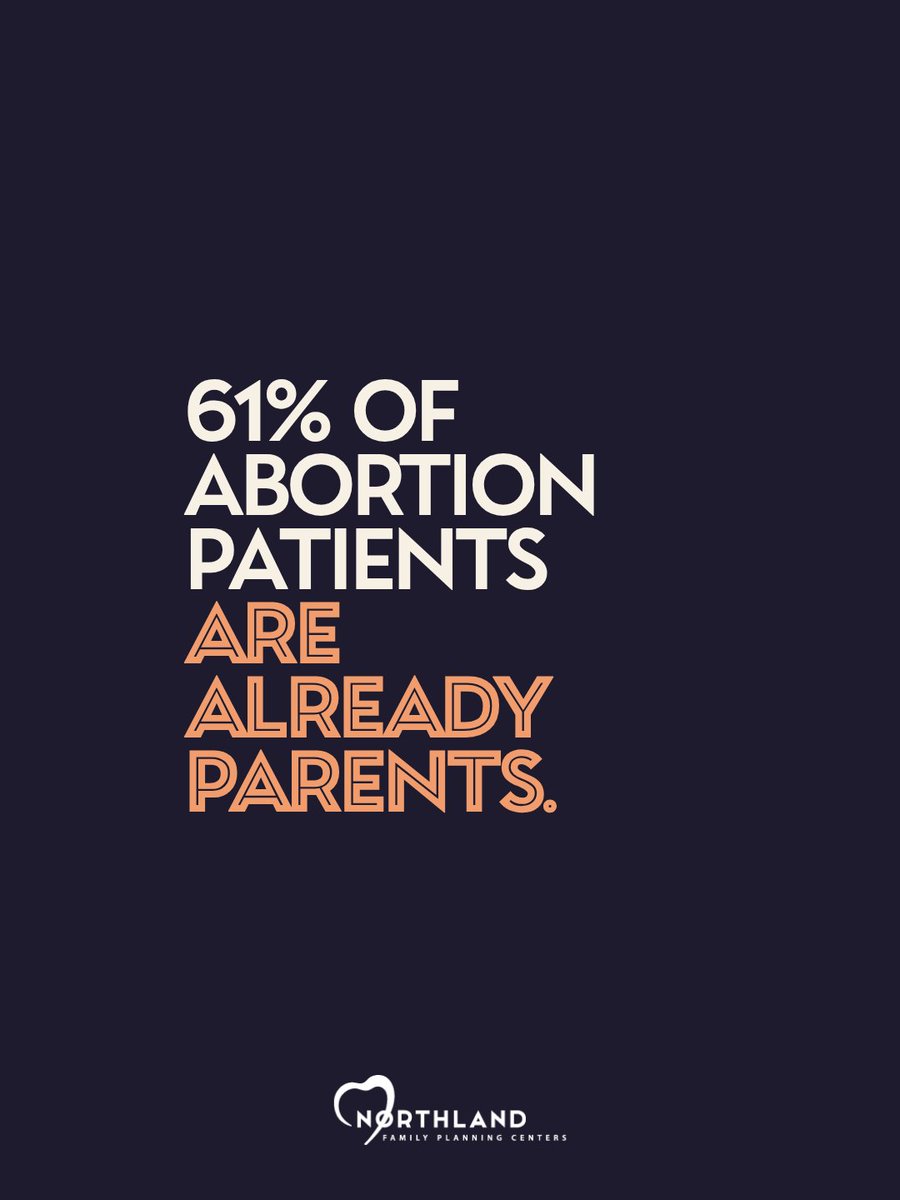 NFPCenters's tweet photo. The majority of people who come to us for abortion care are already parents. They know EXACTLY what parenthood takes — and they know EXACTLY what their family needs. 

Cliff notes: that's not confusion or indecision — it's literally the most informed decision there is. https://t.co/7HBA65zM9h