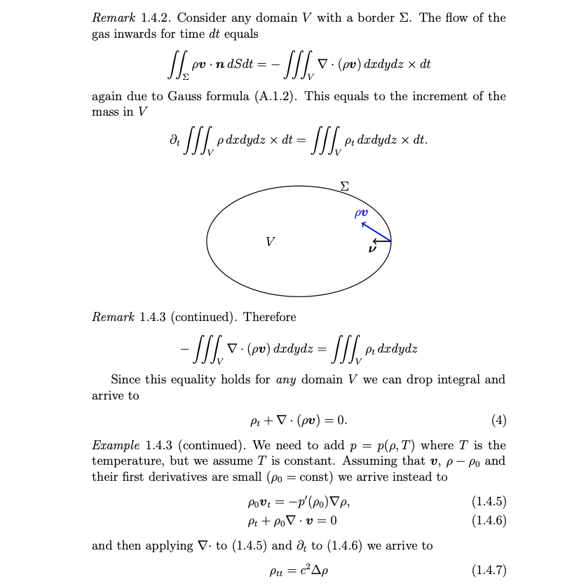 antoniolupetti's tweet photo. "Partial Differential Equations" is a free textbook of more than 400 pages intended for students encountering partial differential equations for the first time, after studying multivariable calculus and ordinary differential equations.

The book begins with the motivation and classification of PDEs, initial and boundary-value problems, and first-order equations. It then covers the wave, heat, and Laplace equations, Fourier series and transforms, separation of variables, variational methods, distributions and weak solutions, nonlinear equations, eigenvalues, eigenfunctions, and much more, with clear and rigorous explanations throughout.

The book also includes numerous problems and applications that make advanced theoretical concepts, especially those requiring a greater degree of abstraction, easier to understand.

https://t.co/48MAtsYLgw