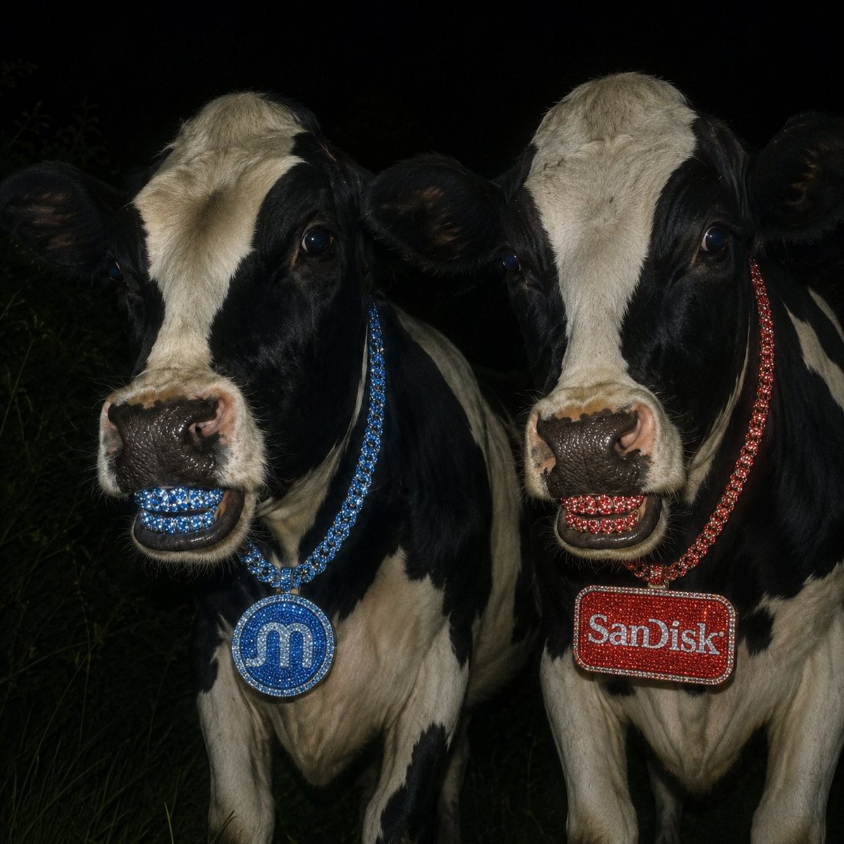 CacheCowLong's tweet photo. Chillin with the homie @memorycowmoo https://t.co/TRsUWr9kmL