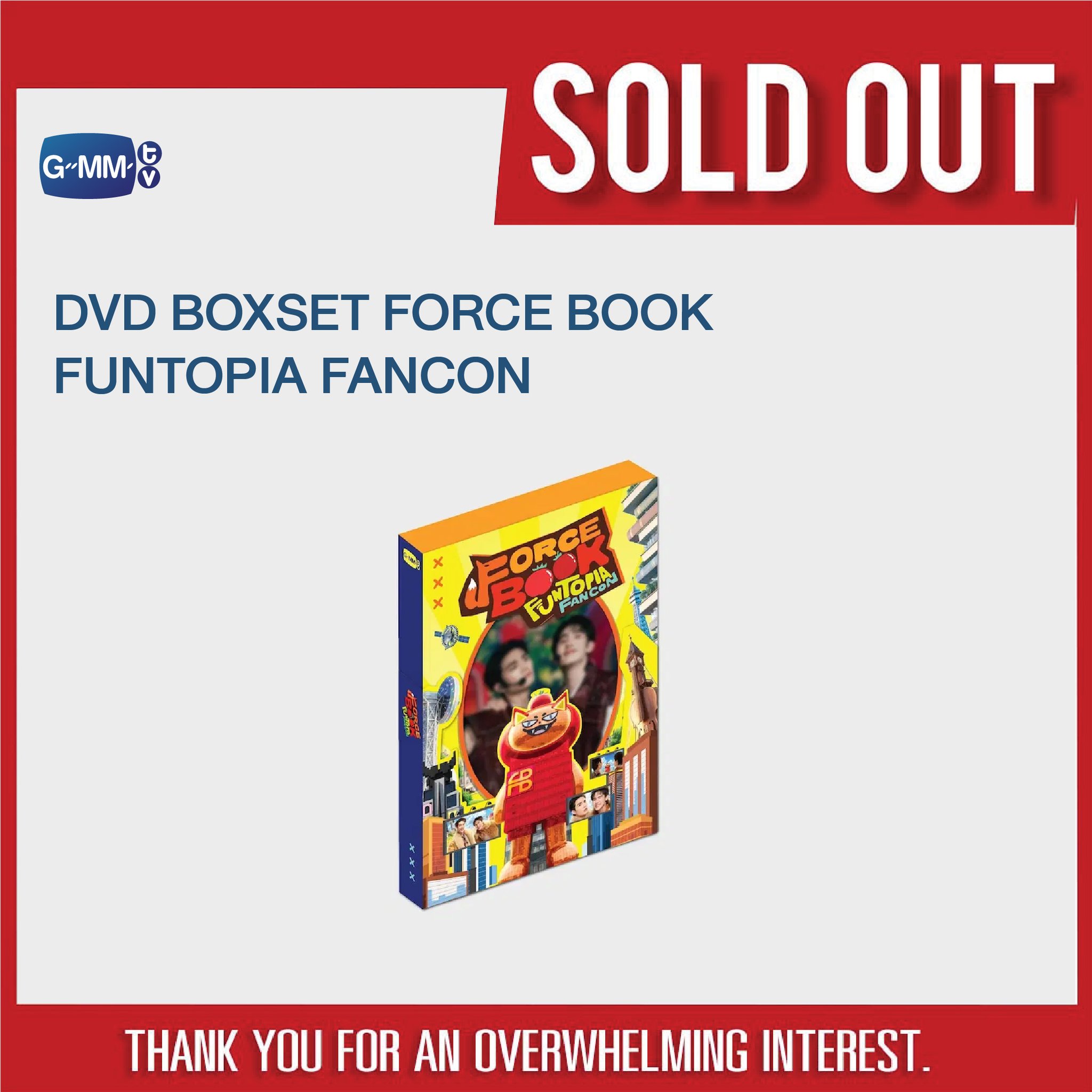【FORCE BOOK】 FUNTOPIA FANCON DVD BOX セット GMMTV SHOP on X: 